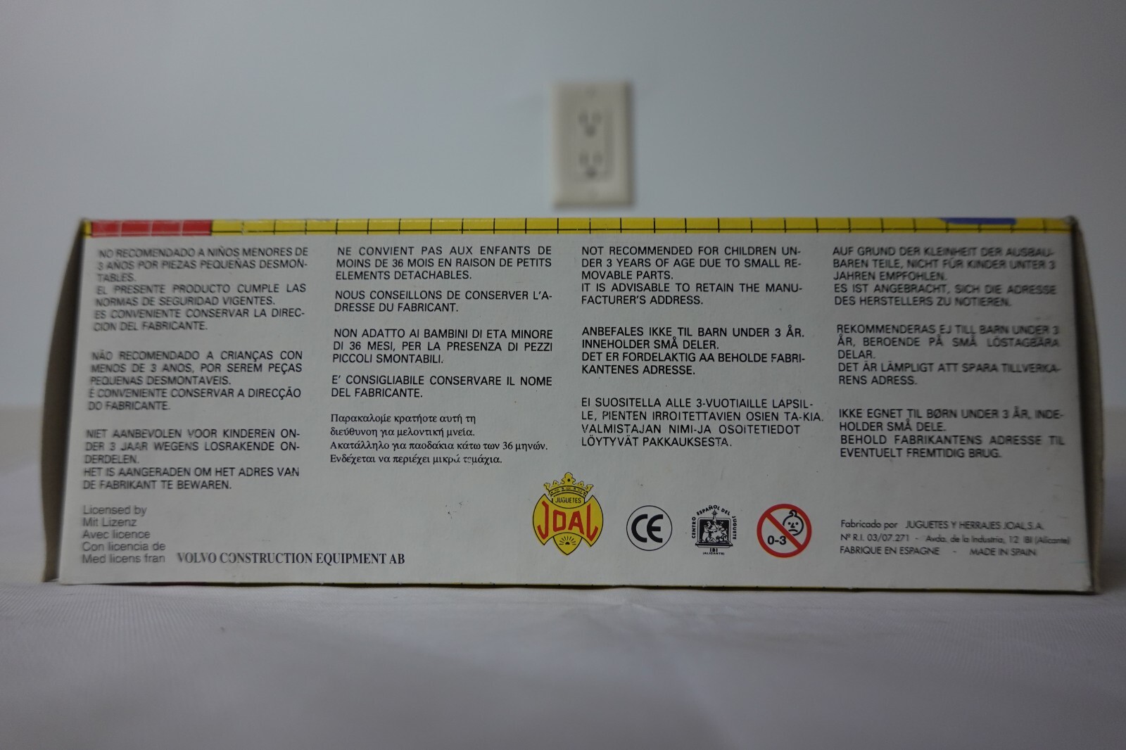 JOAL 227 Volvo BM L160 Wheel Loader 1:50 Scale