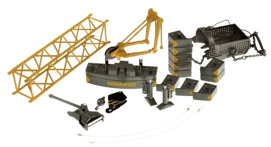 NZG 728-02 Liebherr HS855HD Duty Cycle Dragline BALLAST NEDHAM 1/50 Die-cast MIB