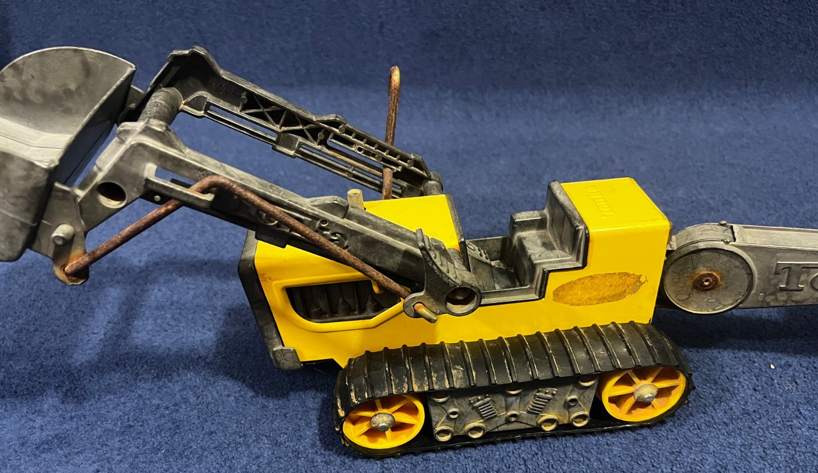 Vintage Tonka Trencher Excavator Front End Loader Backhoe 1999