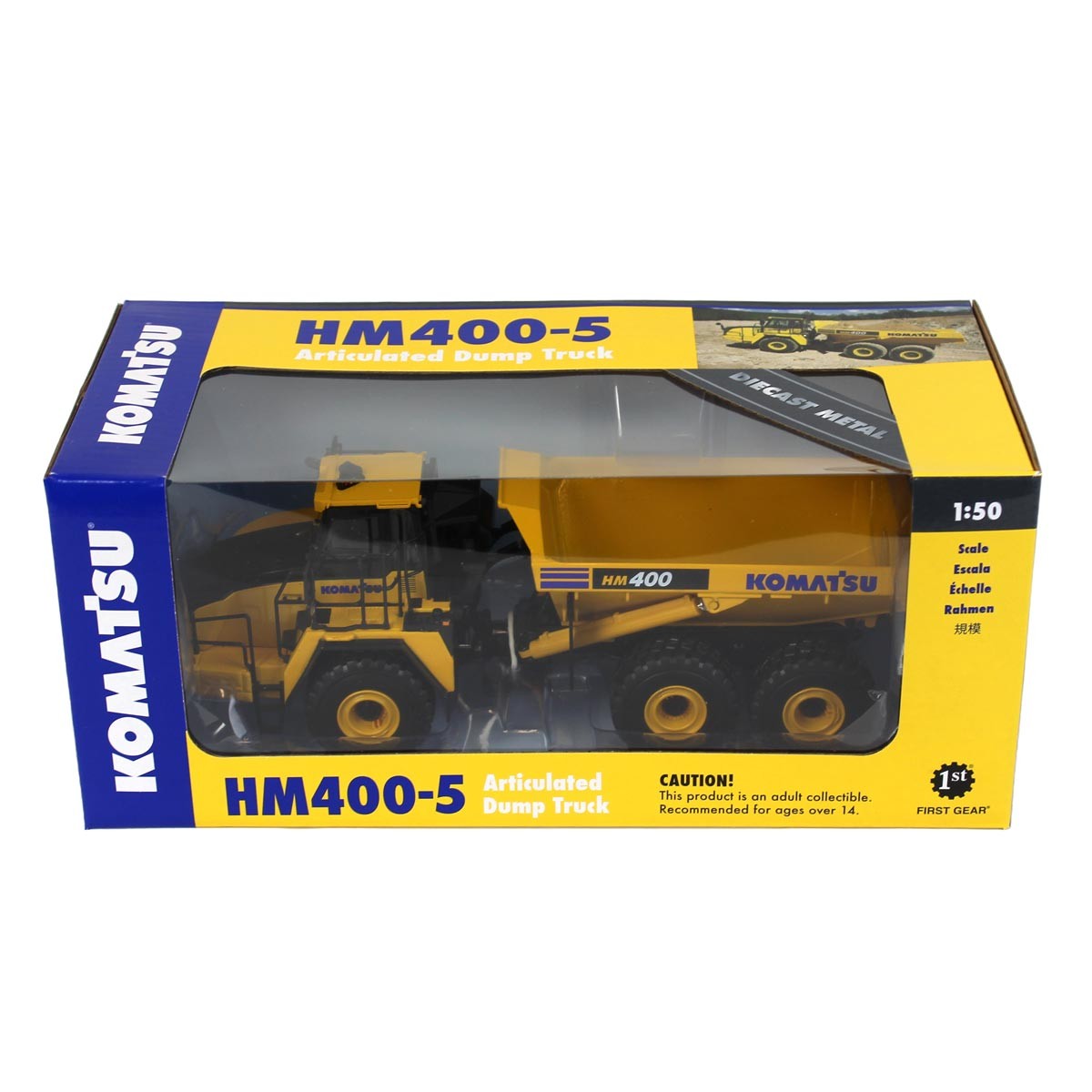 First Gear 1/50 Komatsu HM400-5 Articulated Dump Truck 50-3347