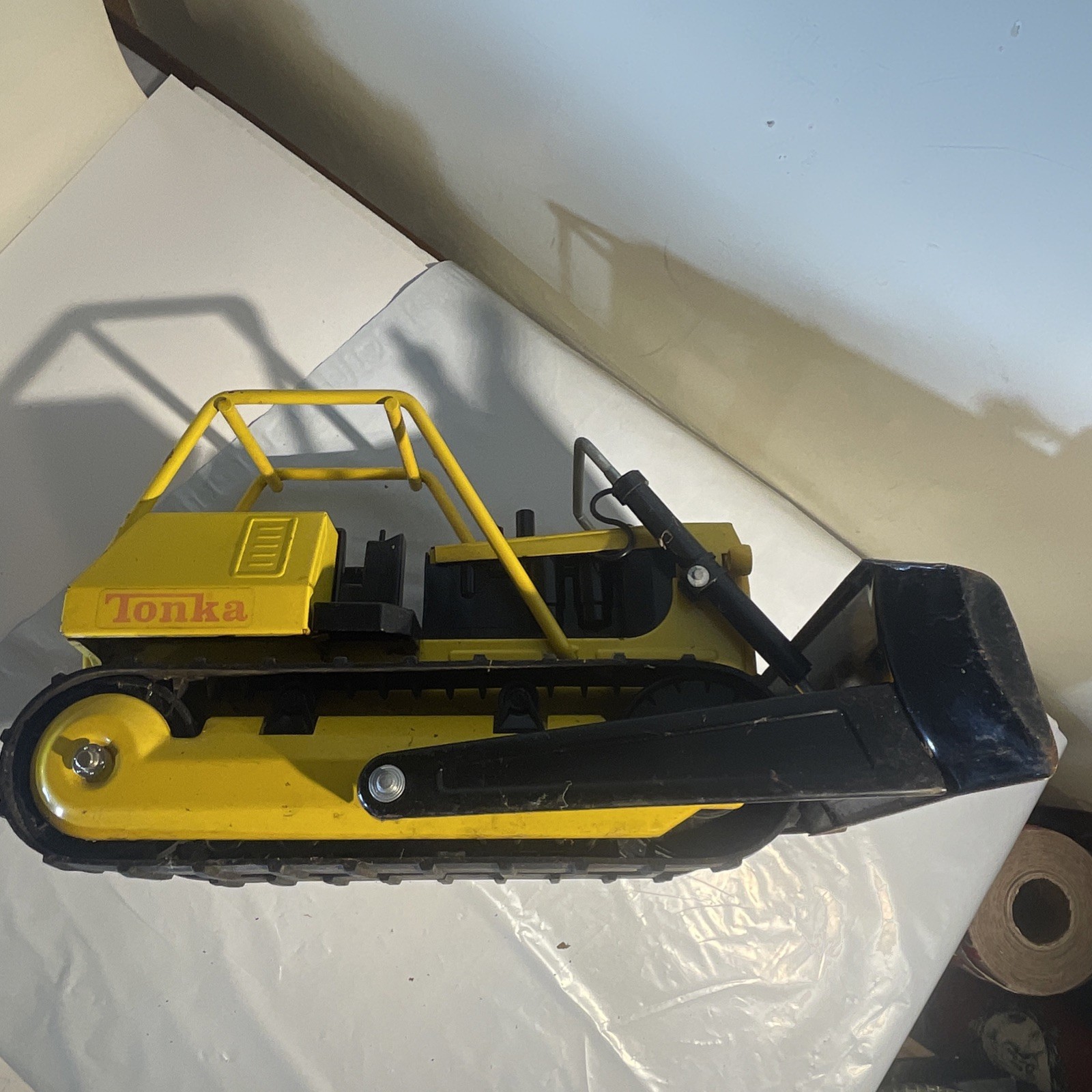 Vintage Tonka T-9 Bulldozer, Used, 1970s