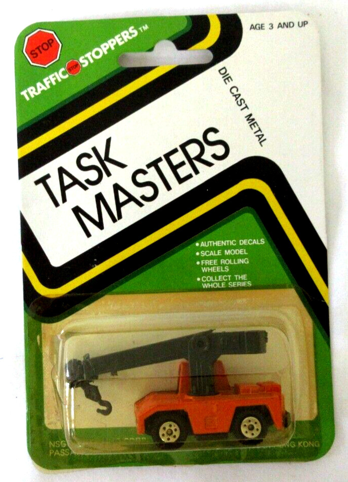 YATMING HONG KONG TRAFFIC STOPPERS TASK MASTERS CRANE TRUCK