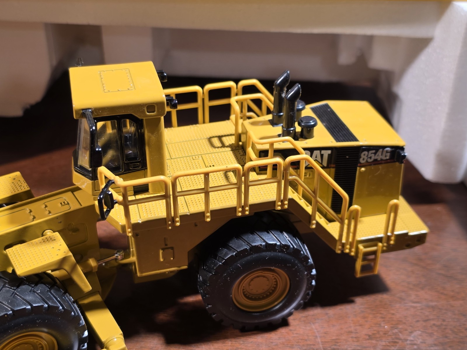 W/ BOX Norscot #55159 1:50 Scale Diecast CAT 854G Wheel Dozer 2005 Caterpillar