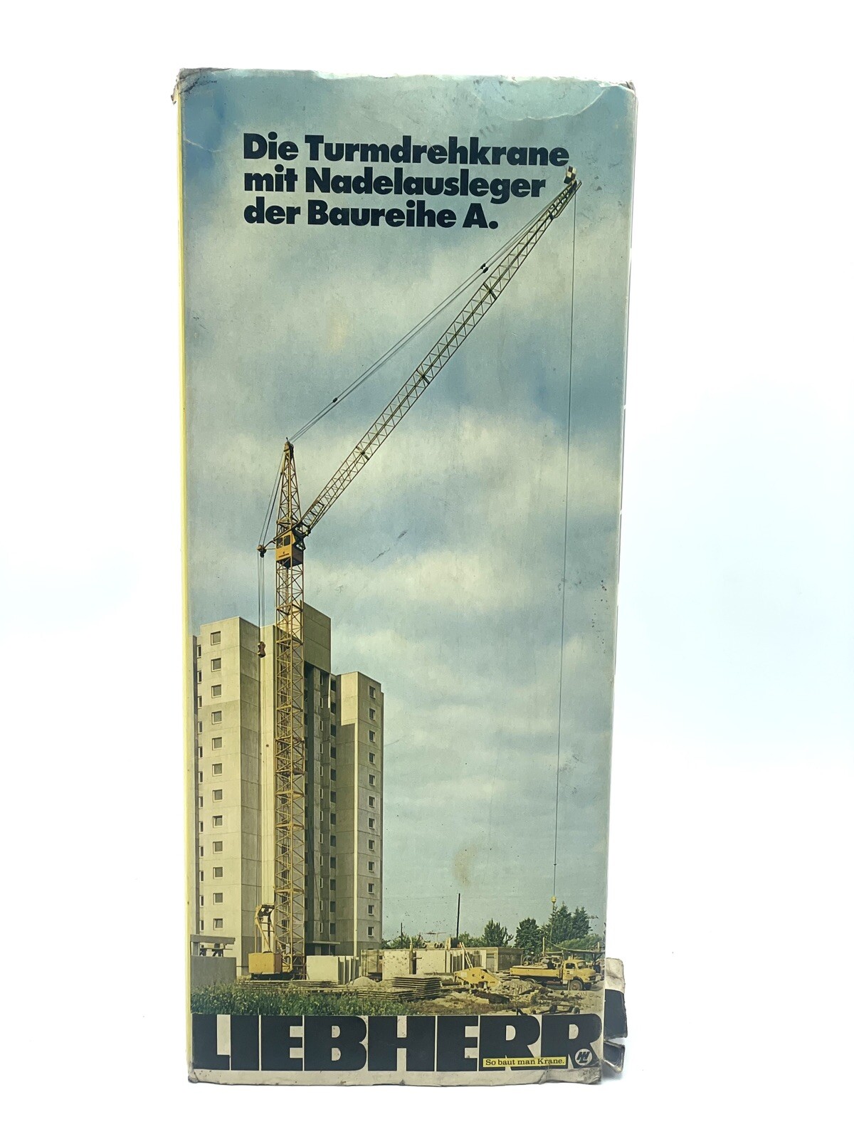 Gescha Liebherr – Construction Crane 1:50 Scale Vtg 70s New Old Stock CO