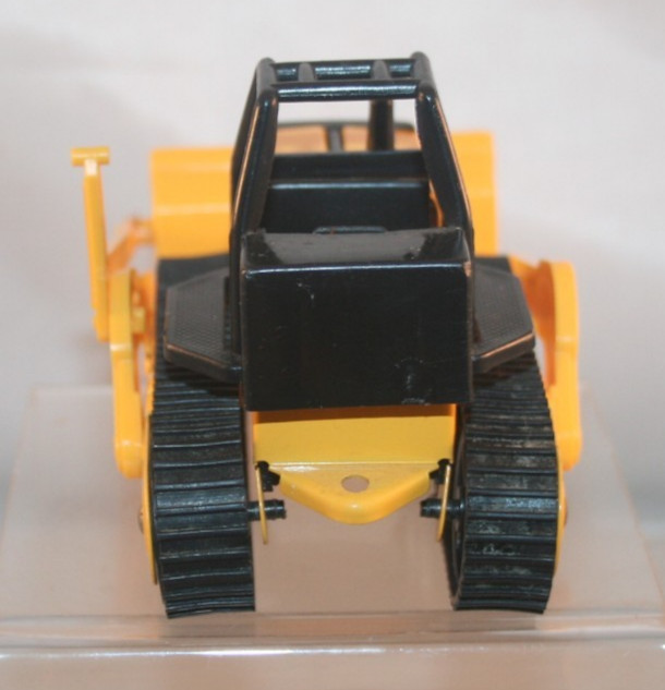 Vintage Nylint 4.5&Prime; Yellow & Black Dozer Metal Plastic 70’s 80’s Toy