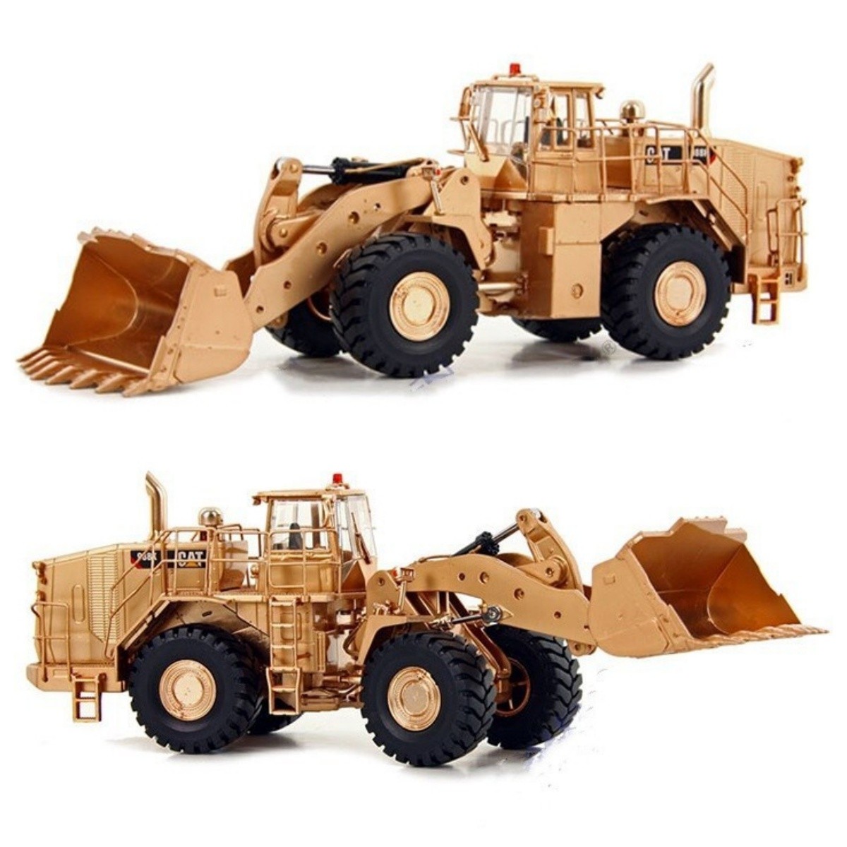 1:50 Tonkin 988K Loader Construct Machine Equipment Gold Edition Diecast Model