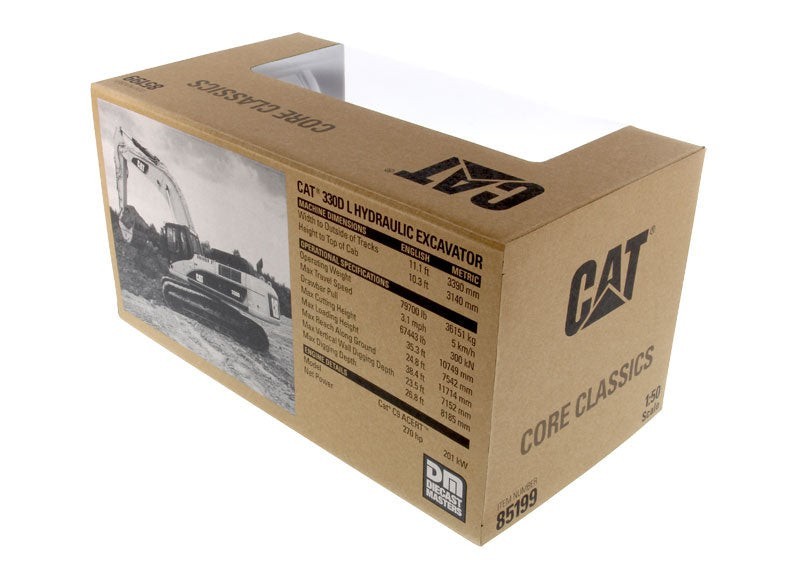 Cat 330D L Excavator Core Classics Diecast Masters 1:50 Scale Model #85199C New