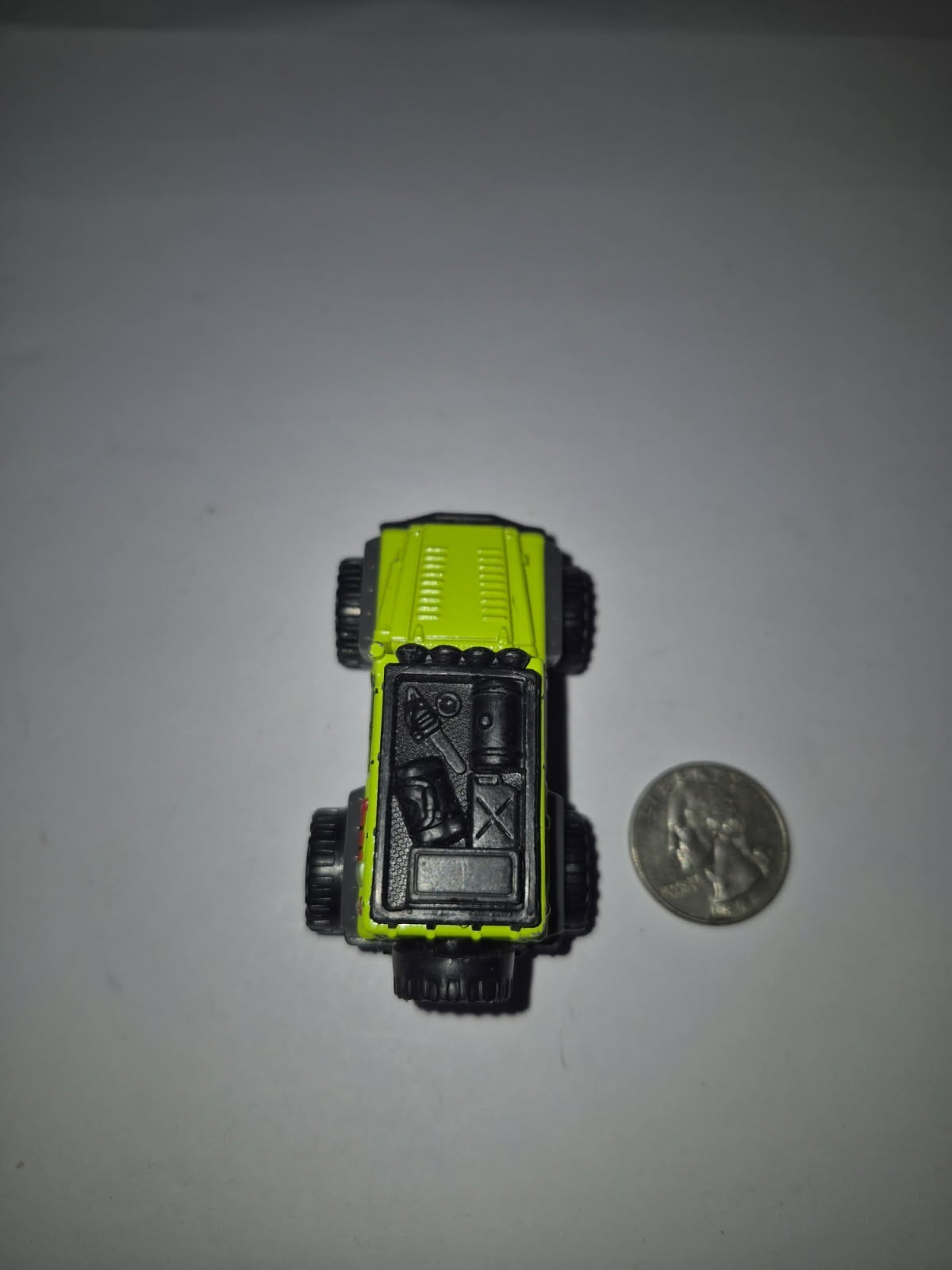 Matchbox Drill Digger BLUE YELLOW INC CONSTRUCTION TT13