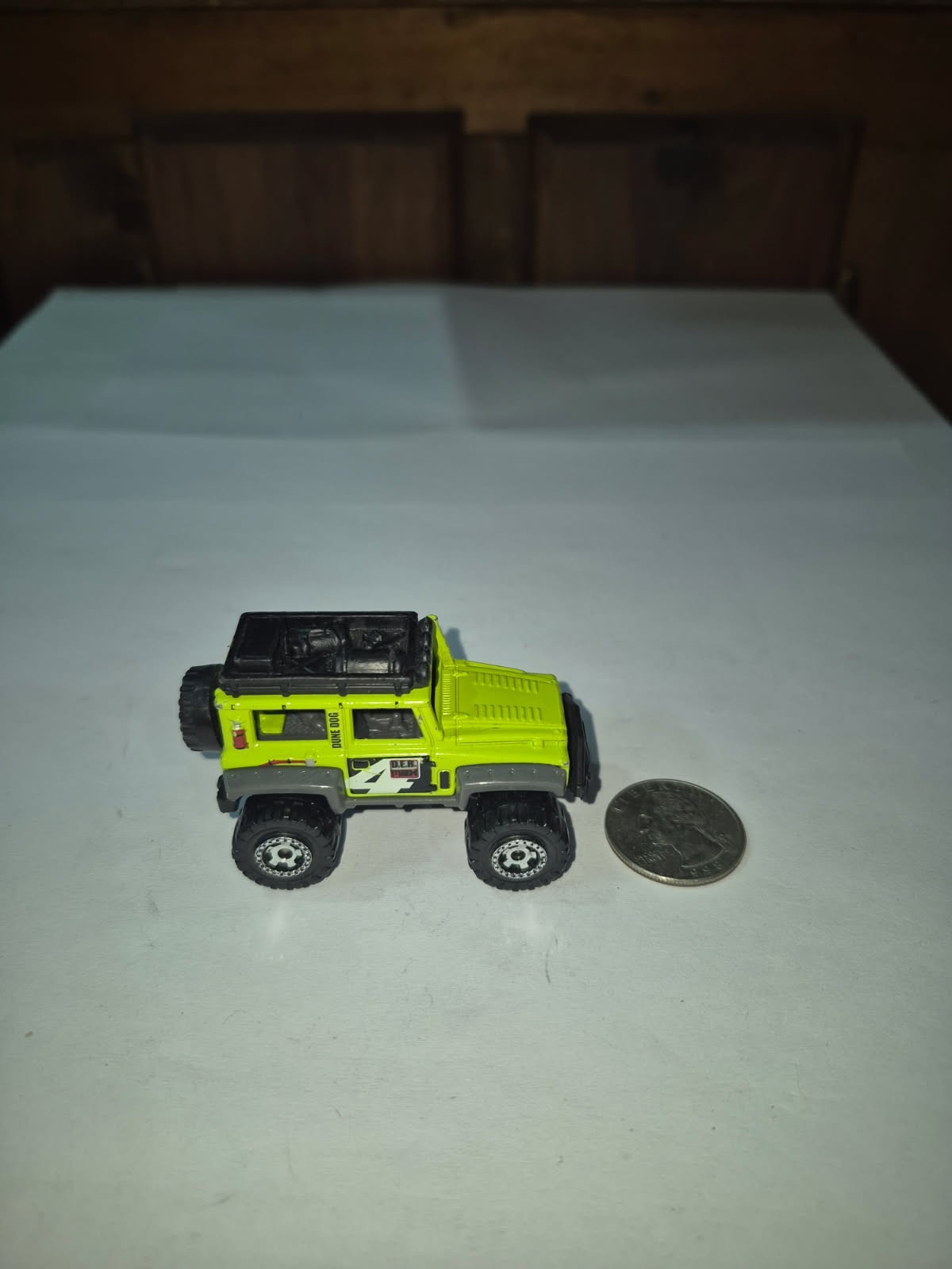 Matchbox Drill Digger BLUE YELLOW INC CONSTRUCTION TT13
