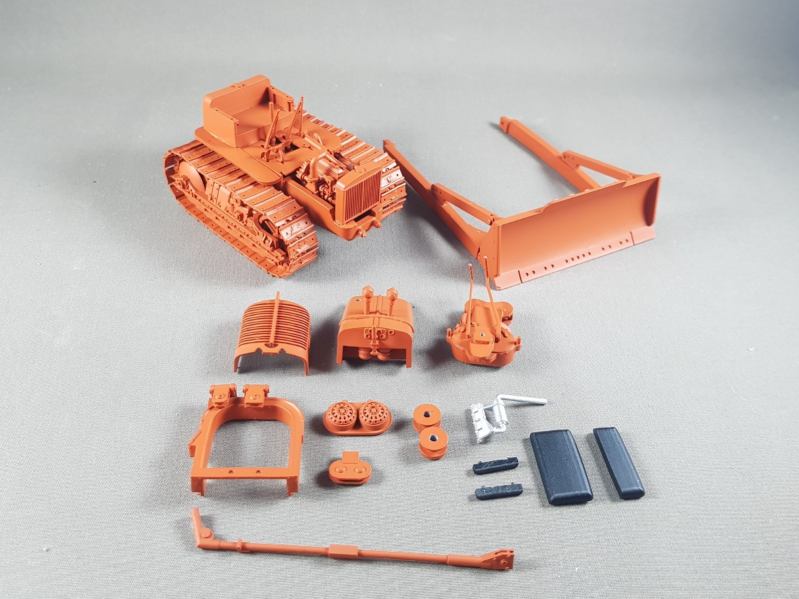 1/50 Allis Chalmers HD-10 Dozer S-Blade & Gar Wood–Style Cable System