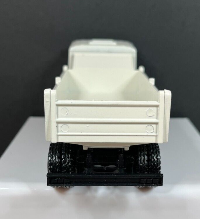 Vintage Conrad MAN Tandem Dump Truck 1:50 Scale White in Box – #4140