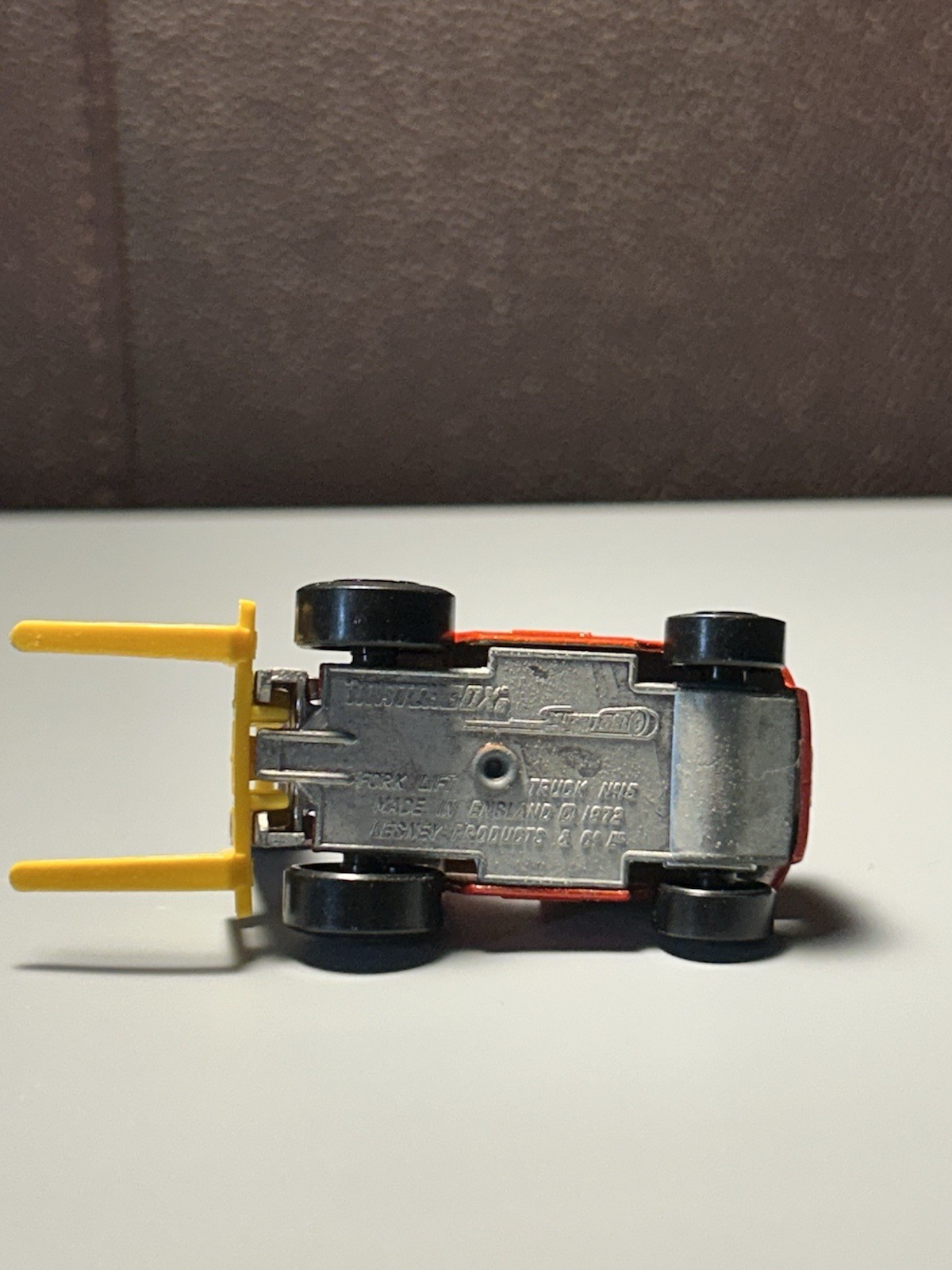 Matchbox Superfast Lansing Bagnall Forklift Truck Diecast 1:76 Advertising 1972