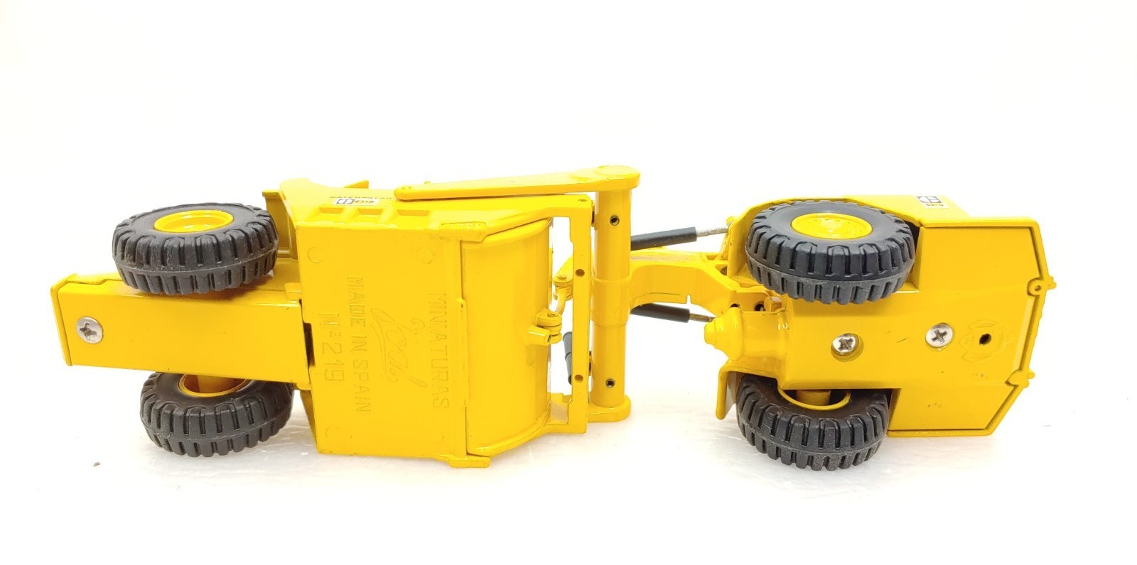 2 Joel Miniatures 1:70 Diecast Caterpillar # 219 6310 Earthmover & 225 Excavator