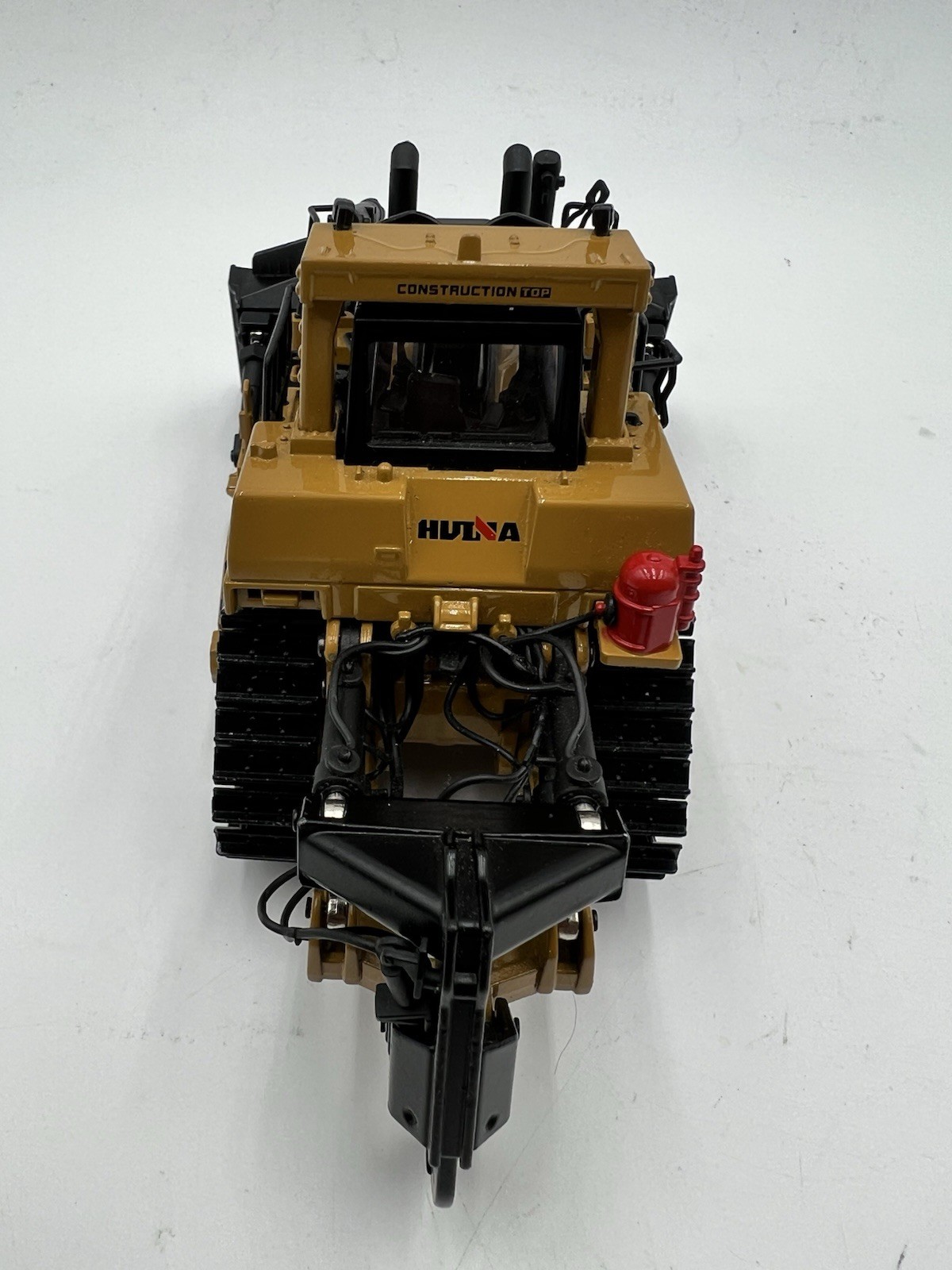 HUINA Bulldozer & Wheel Loader Alloy Diecast Vehicle S1:50 Construction *READ*
