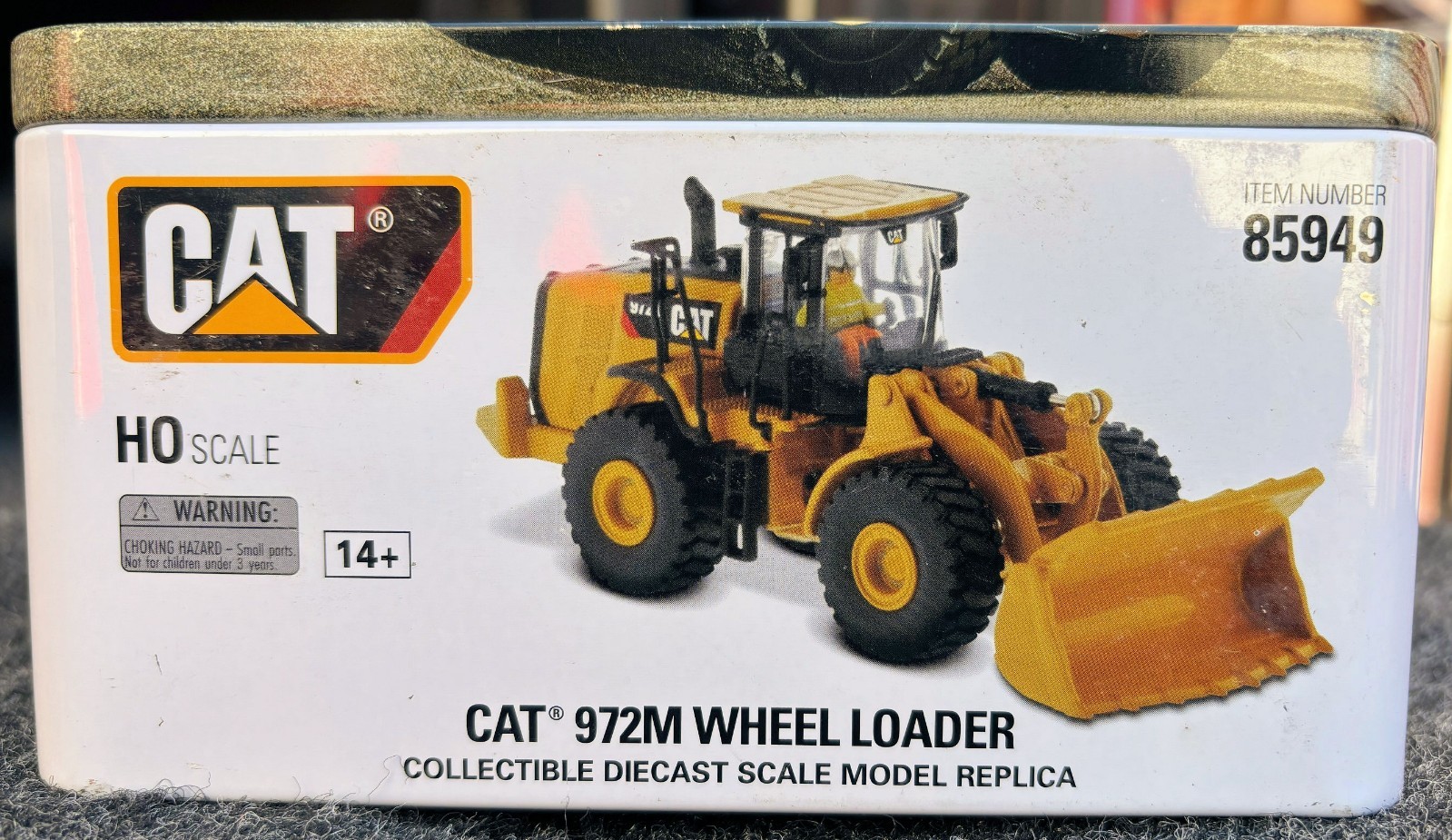 DIECAST MASTERS 85949 HO-scale YELLOW CATERPILLAR 972M WHEEL LOADER NIB OVP
