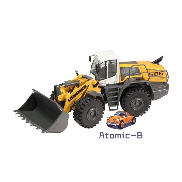 NZG 1/50 LIEBHERR L586-4 Bulldozer, Loader, Alloy Engineering Vehicle Model 941