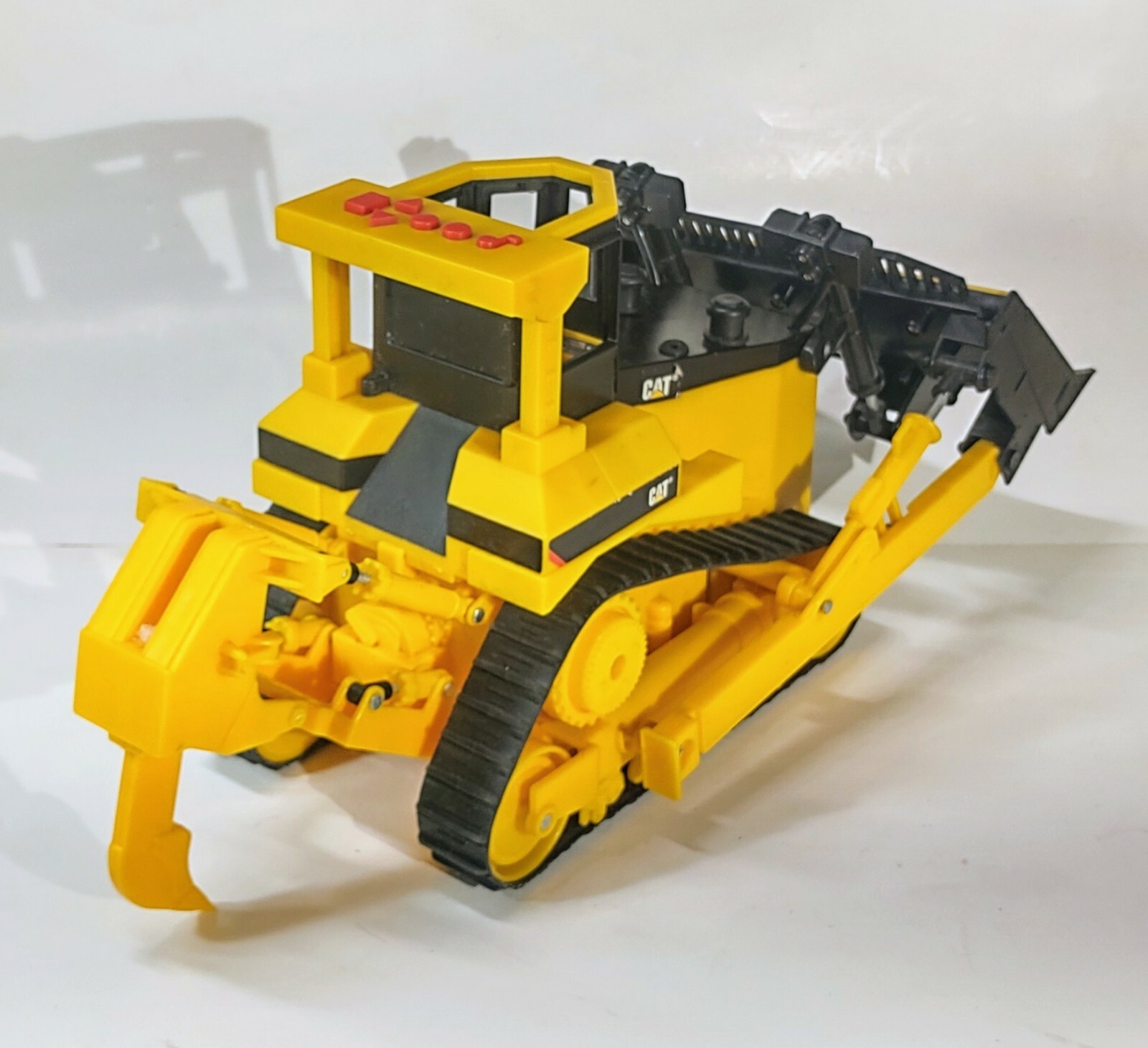 Toy State Industrial Ltd Cat Bulldozer Tractor Backhoe w/Sounds & Movement