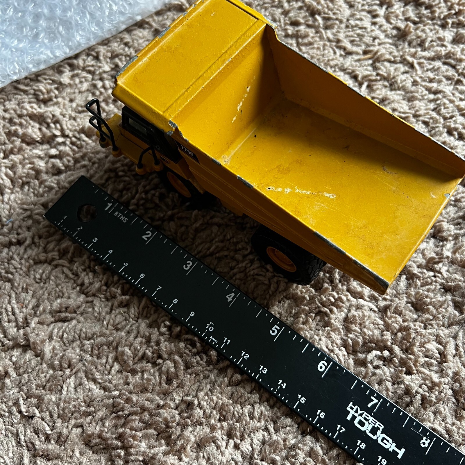 Vintage Collector Norscot Diecast Caterpillar 775E Offroad Mining Dump Truck 6”