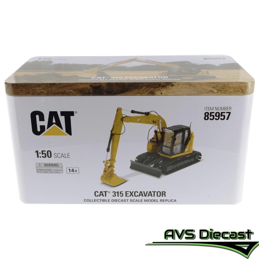 Caterpillar 315 Hydraulic Excavator 1:50 Scale Diecast 85957