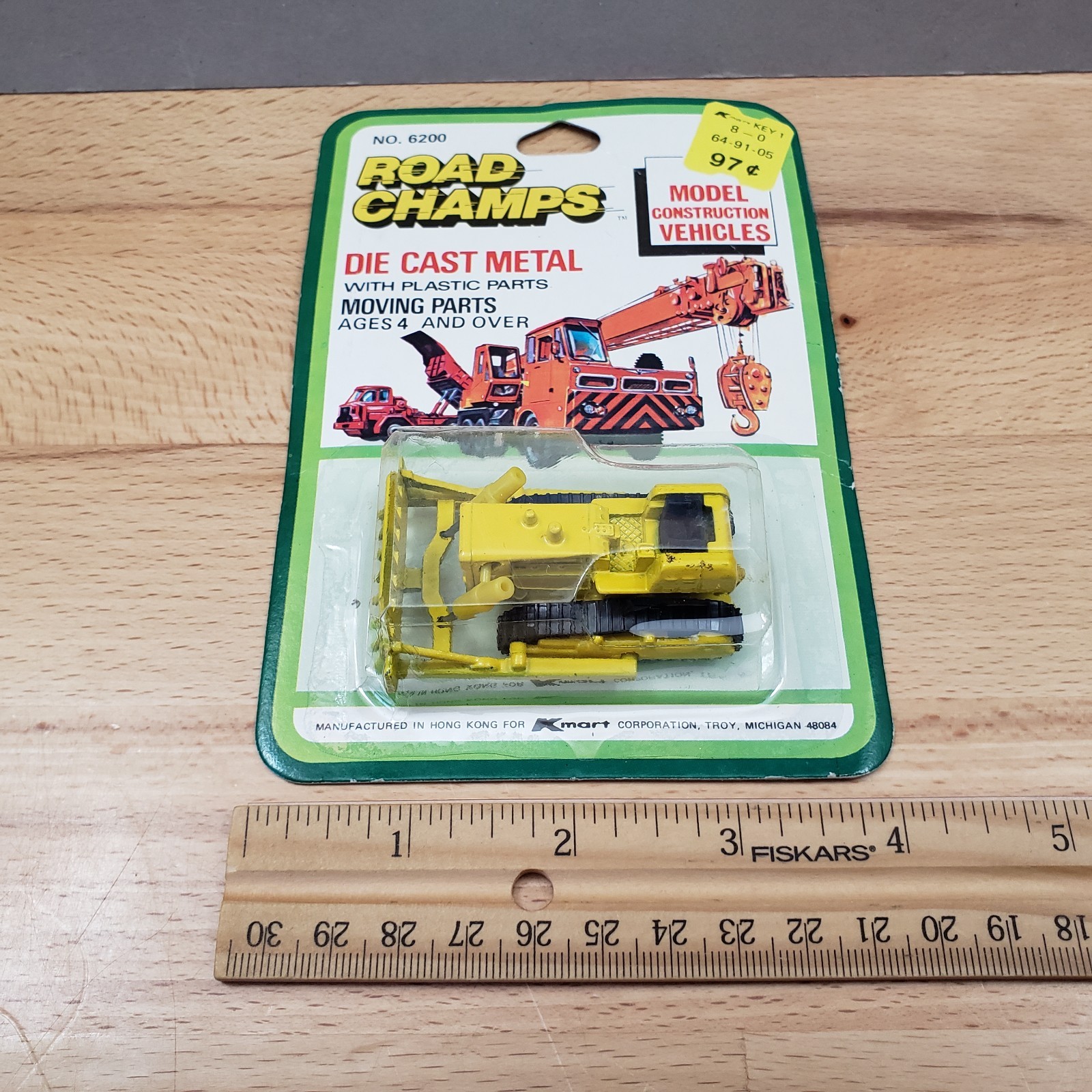 Road Champs Bulldozer Construction Vehicle Diecast Kmart Exclusive