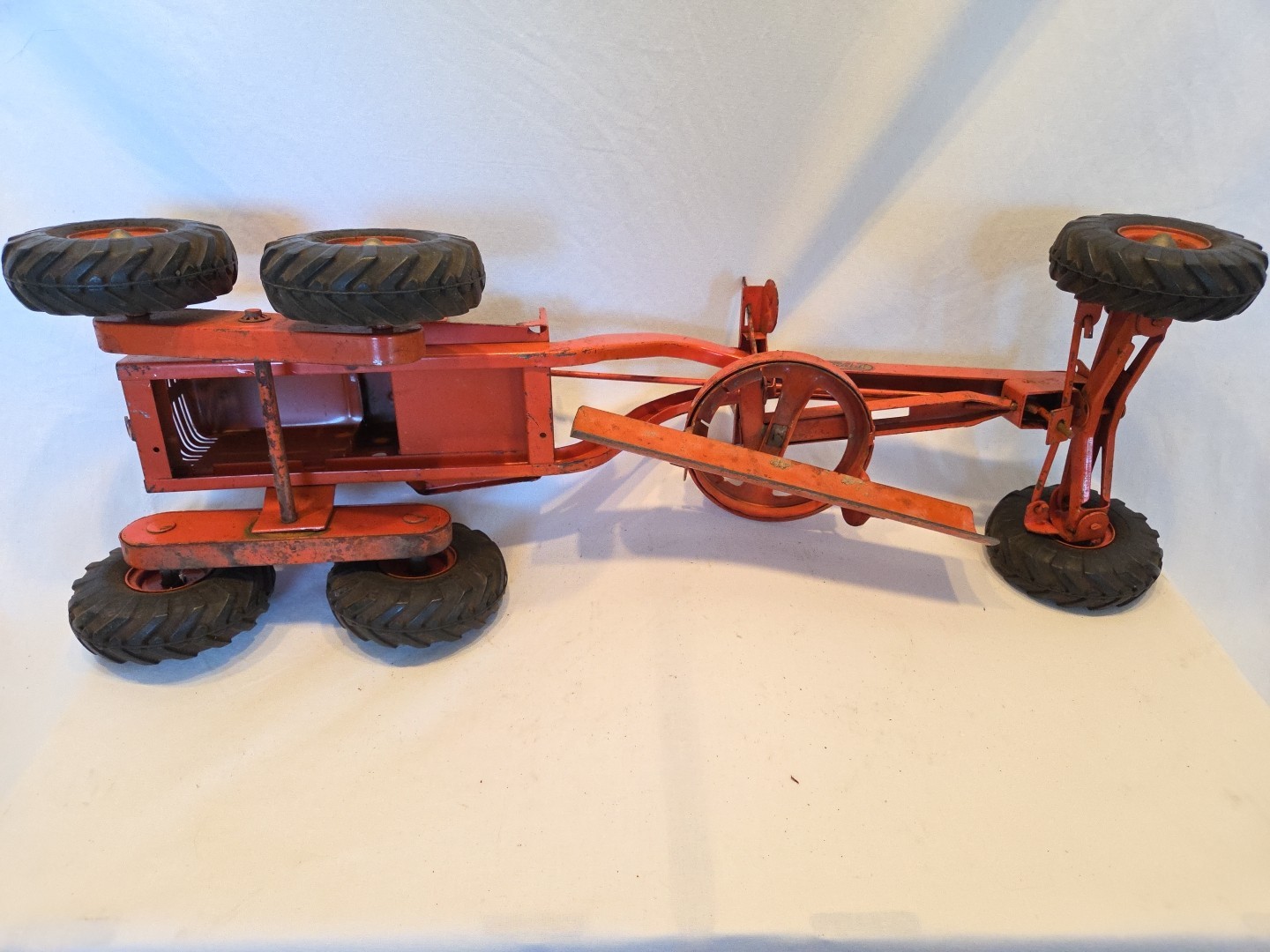 Doepke Model Toys Adams Road Grader Diesel Motor Steel 1950&rsquo;s Vintage Fair Cond