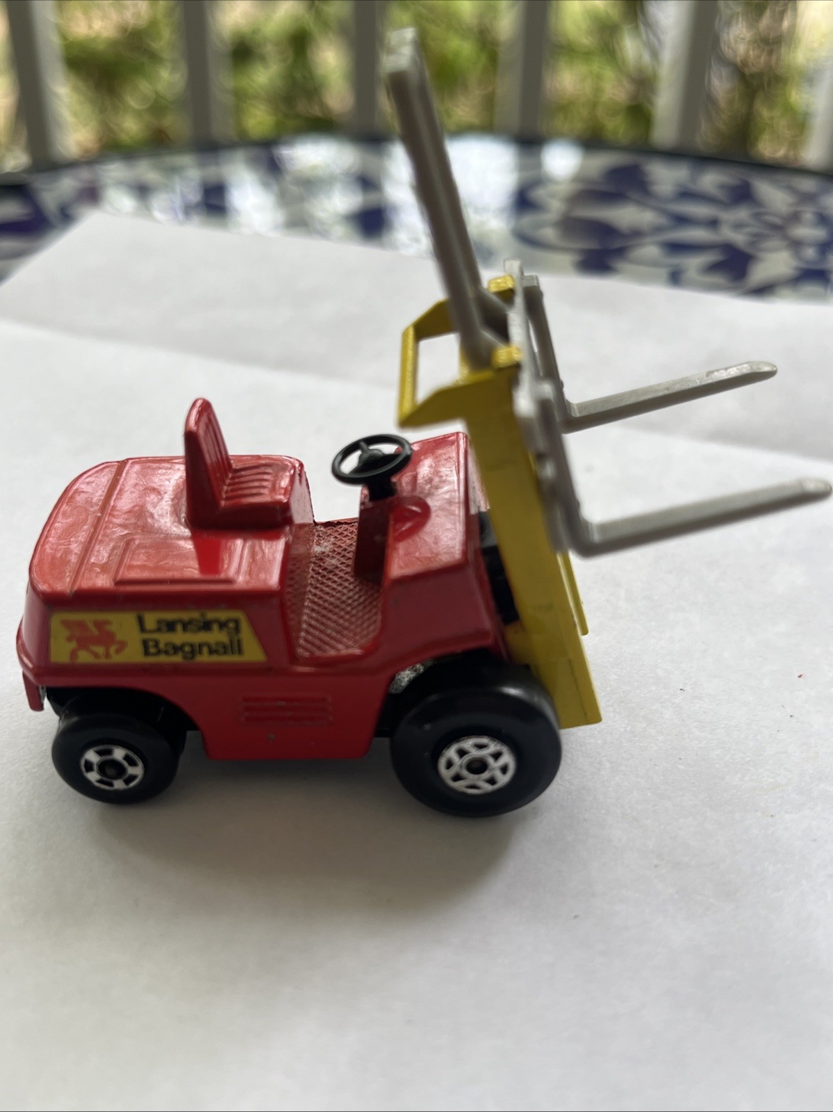 Matchbox Superfast Forklift Truck No 15 Lansing Bagnall 1972 England Made Lesney
