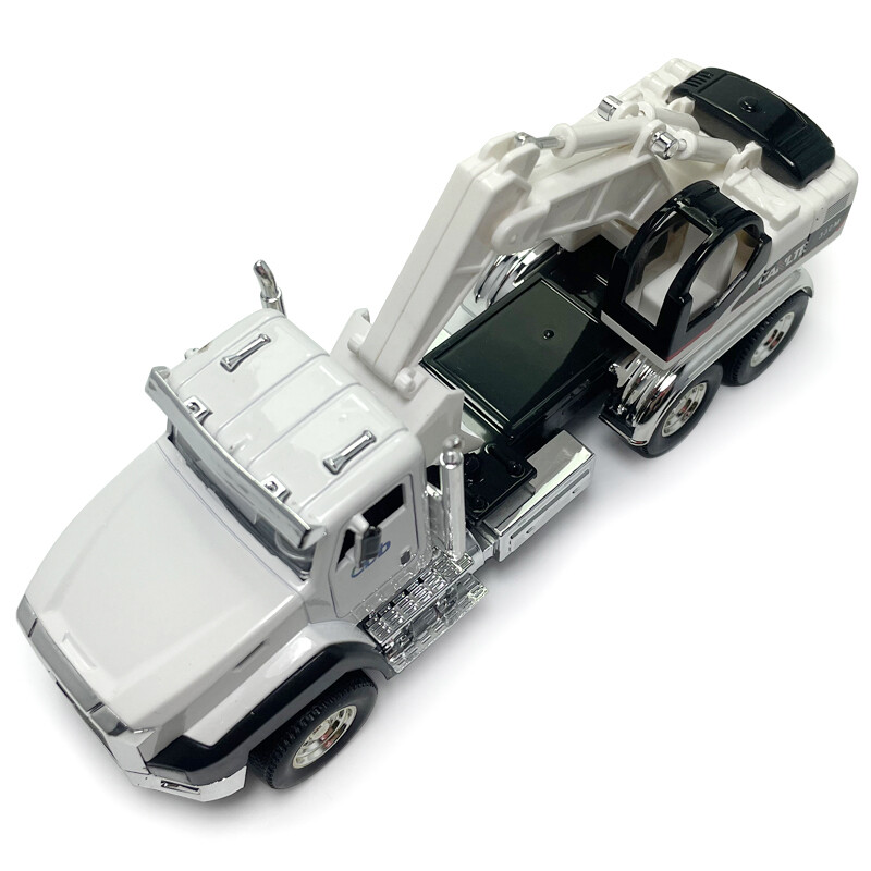 1:50 Excavator Toy Truck Metal Diecast Construction Equipment Model Toy Vehicle