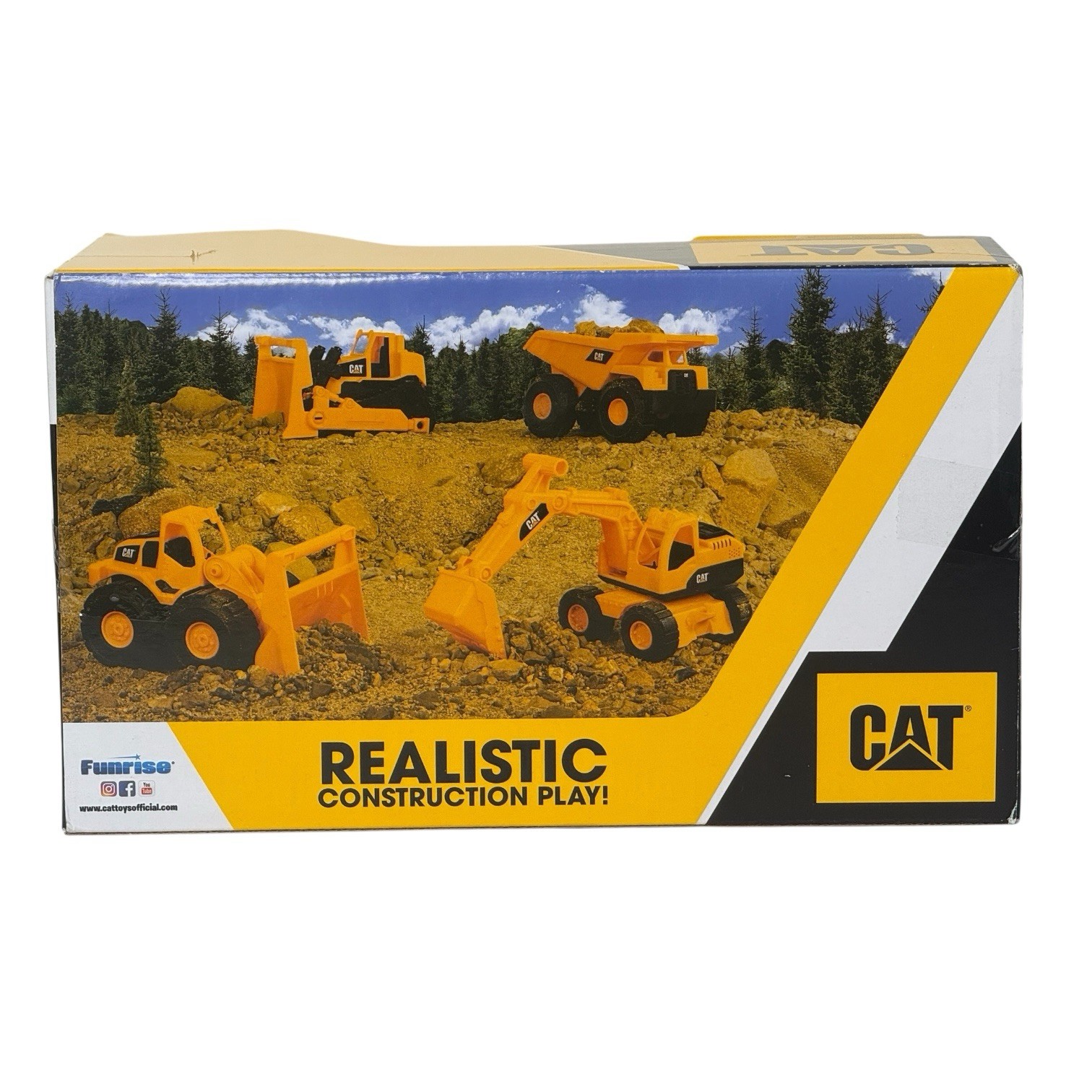 CAT Caterpillar Construction Fleet Plastic Dump Truck Ages2+