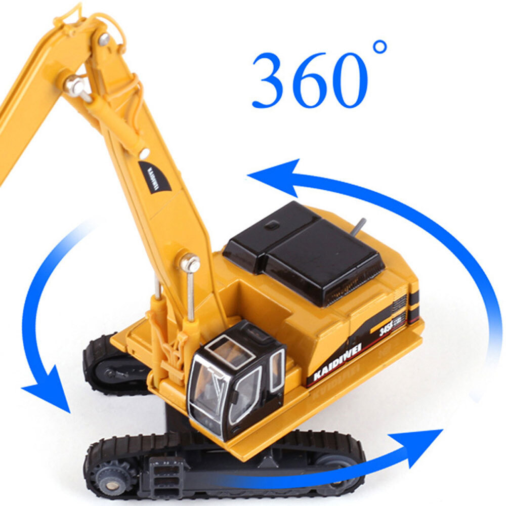1/87 Scale Material Handler Crane Construction Vehicle Diecast Metal Model Toys