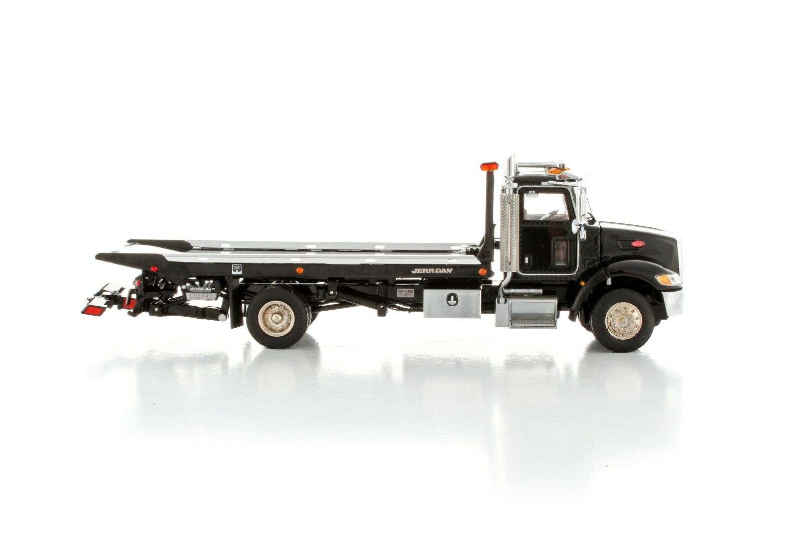 Peterbilt Jerr-Dan Rollback Truck – « BLACK » – 1/50 – TWH #080-01100