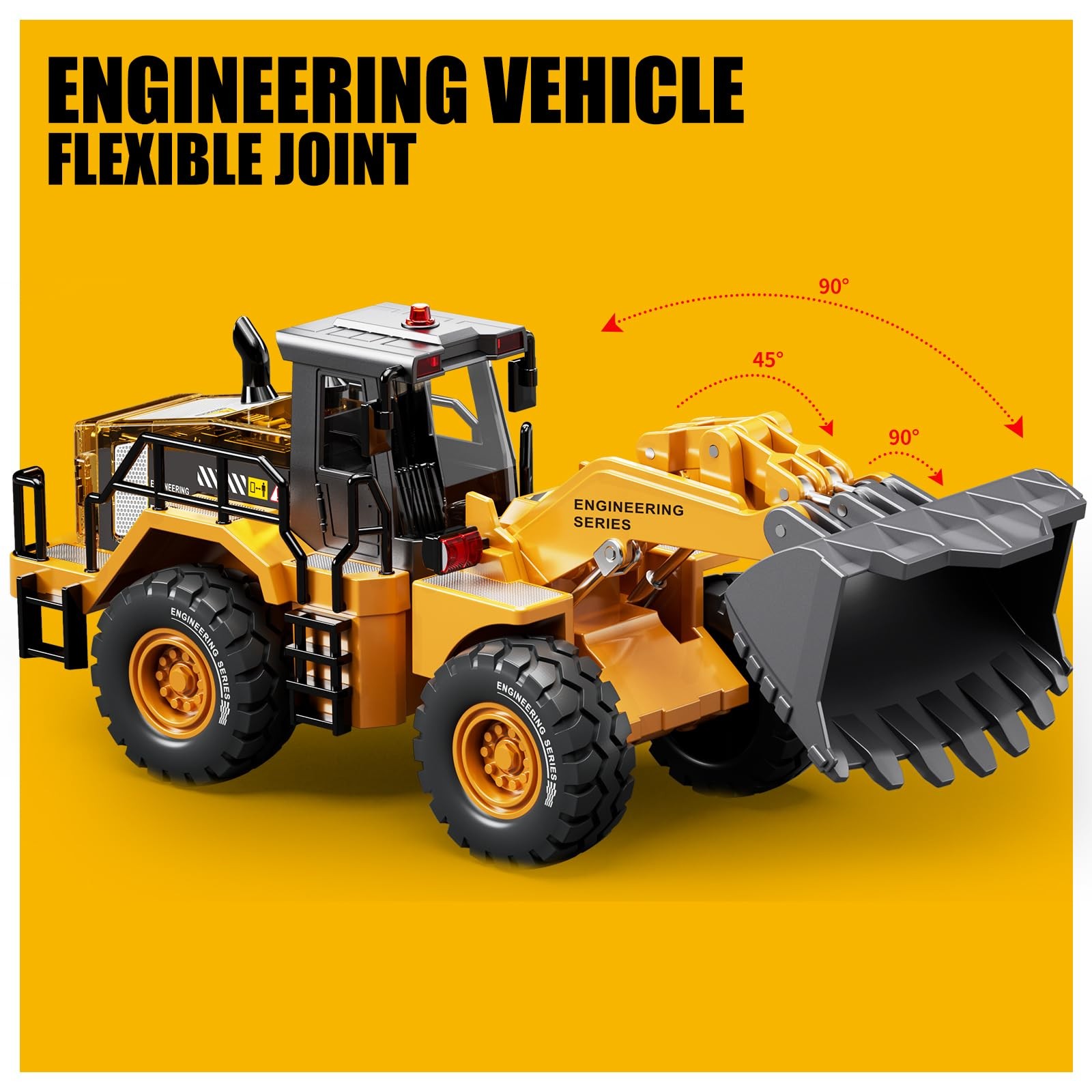 Kids Metal Construction Toys – Bulldozer, Upgraded Construction Vehicle with …