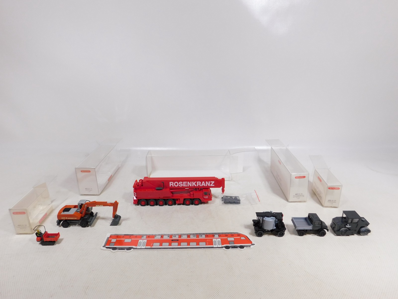 Wiking 1:87 H0 5X Model 0632 Autocrane Grove 405 650 661 669 Mint Box #EG885-0.5
