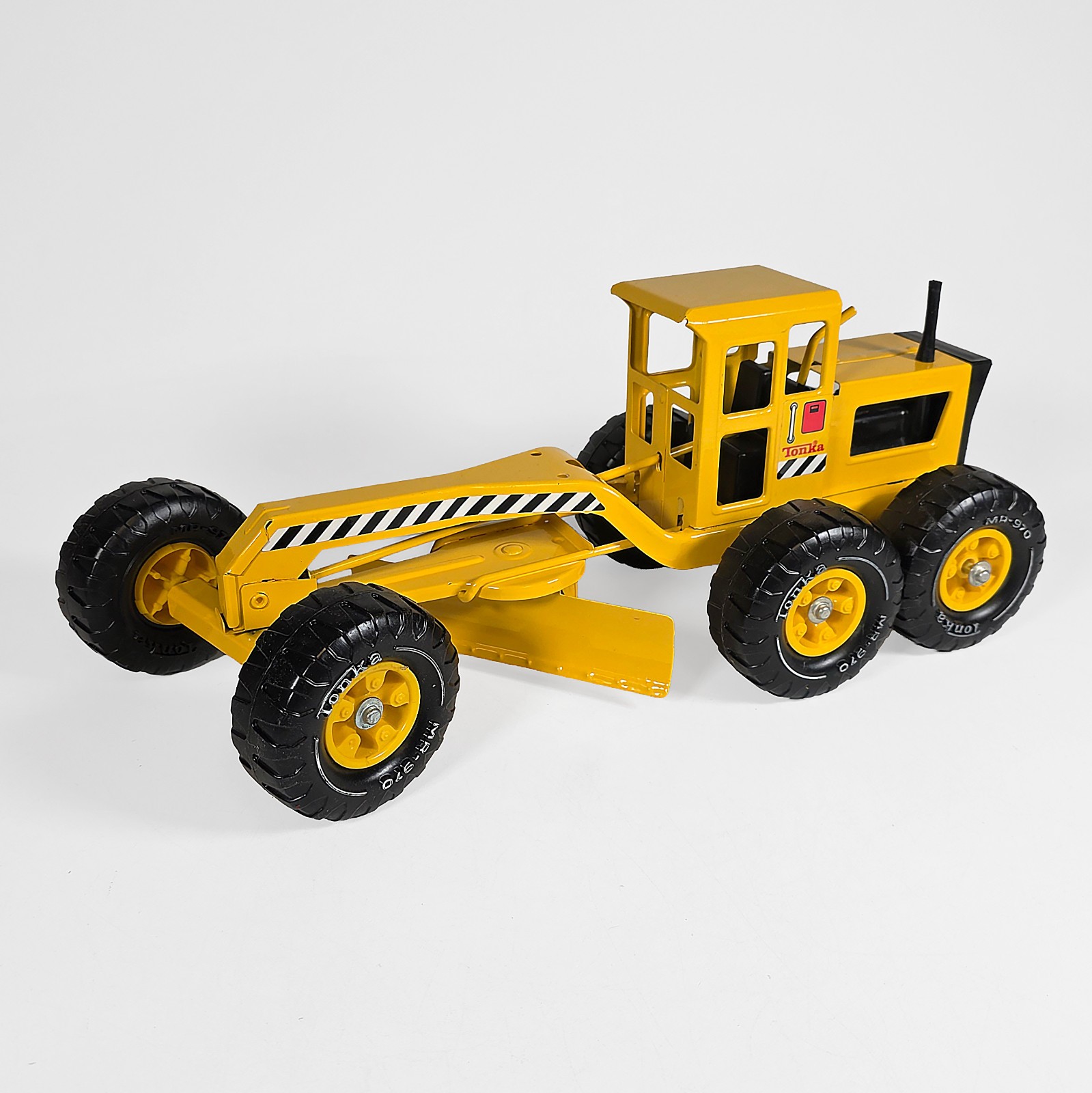 Tonka # 2510 Road Grader • Pressed Steel • Original 1980&rsquo;s