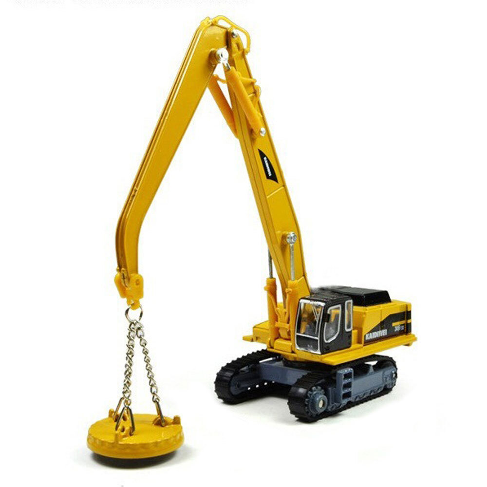 1/87 Scale Material Handler Crane Construction Vehicle Diecast Metal Model Toys