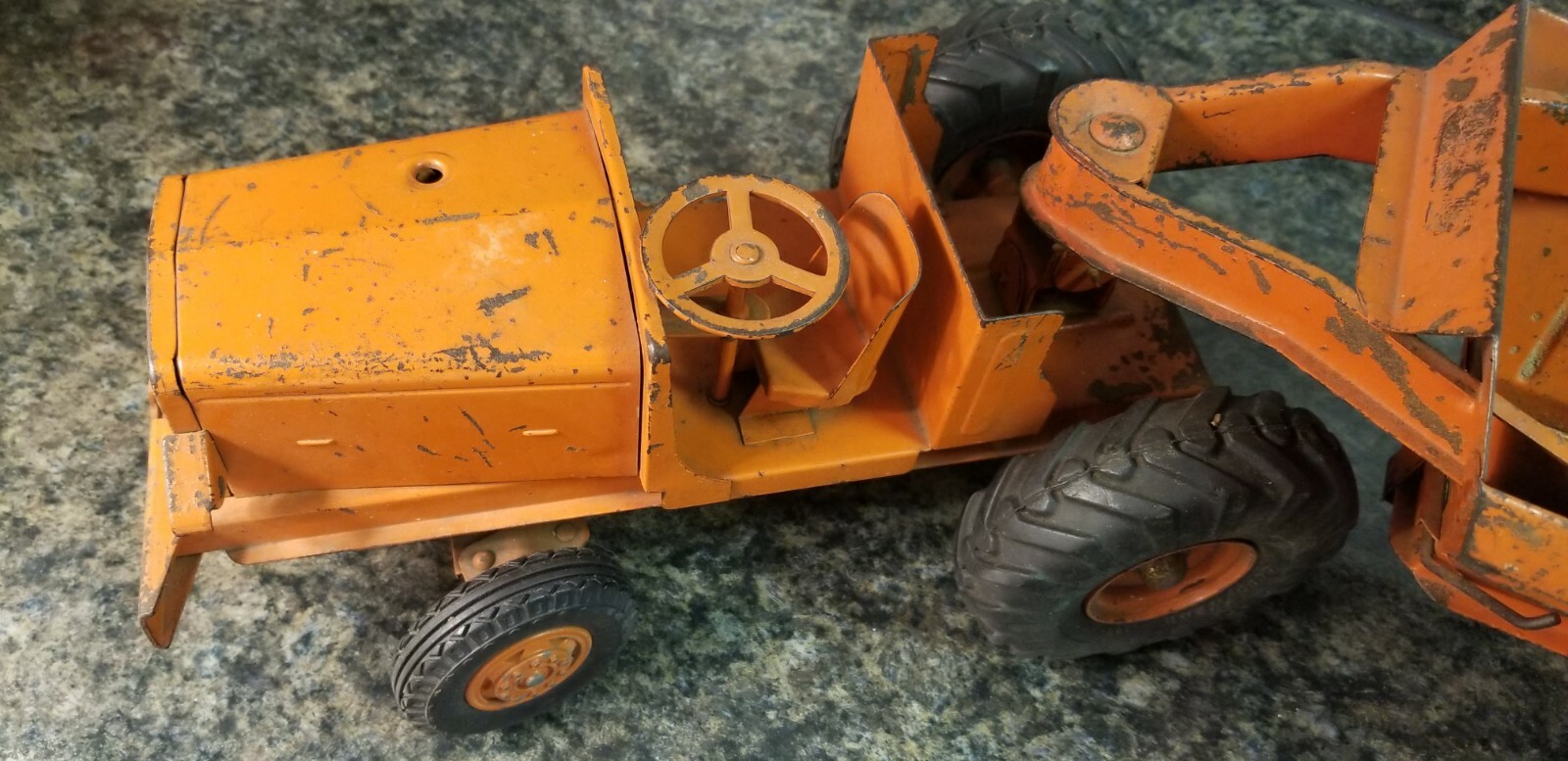 Vintage Charles Wm. Doepke Model Toys Euclid « The Pioneer » Earth Mover / Tractor