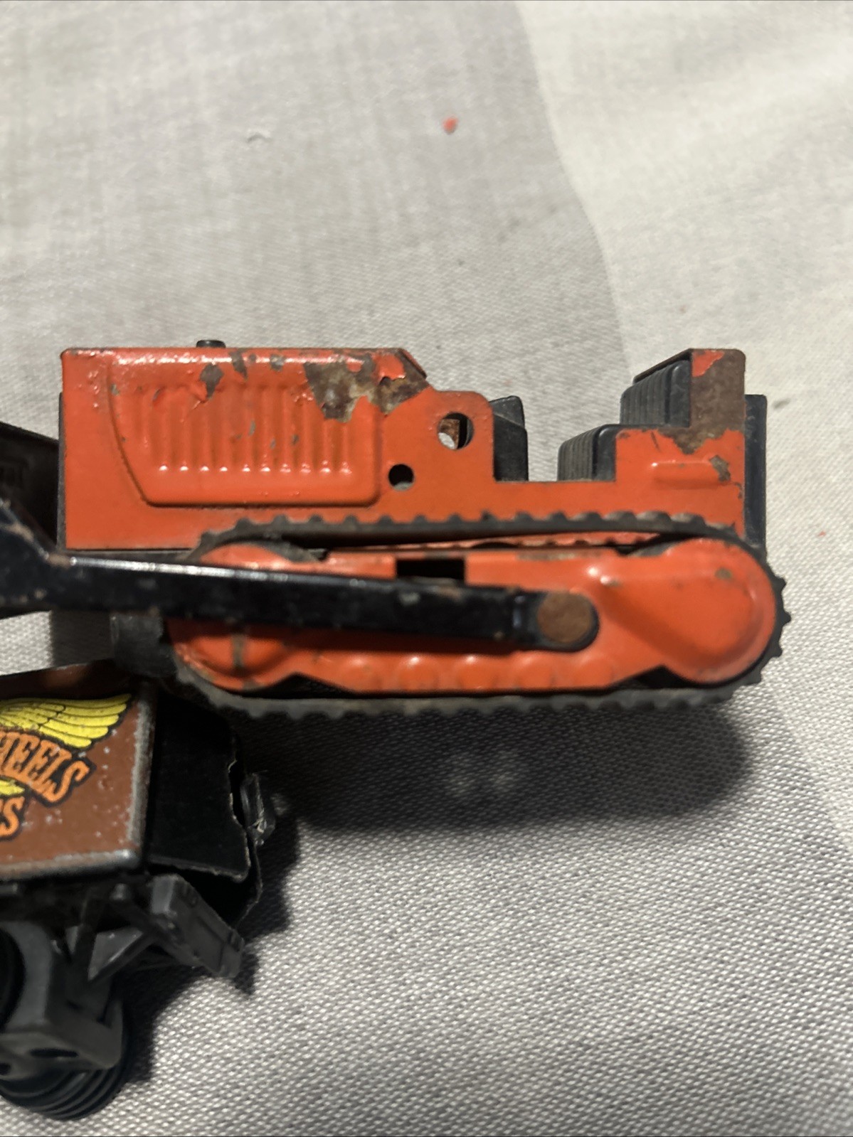 Vintage 1970s Toy Lot TONKA BULLDOZER Tootsie Toys Buddy L