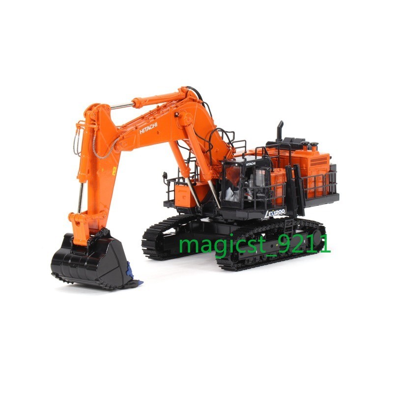 Hitachi EX1200-7 Excavator – TMC 1:50 Scale Diecast Model New Ornament Gift