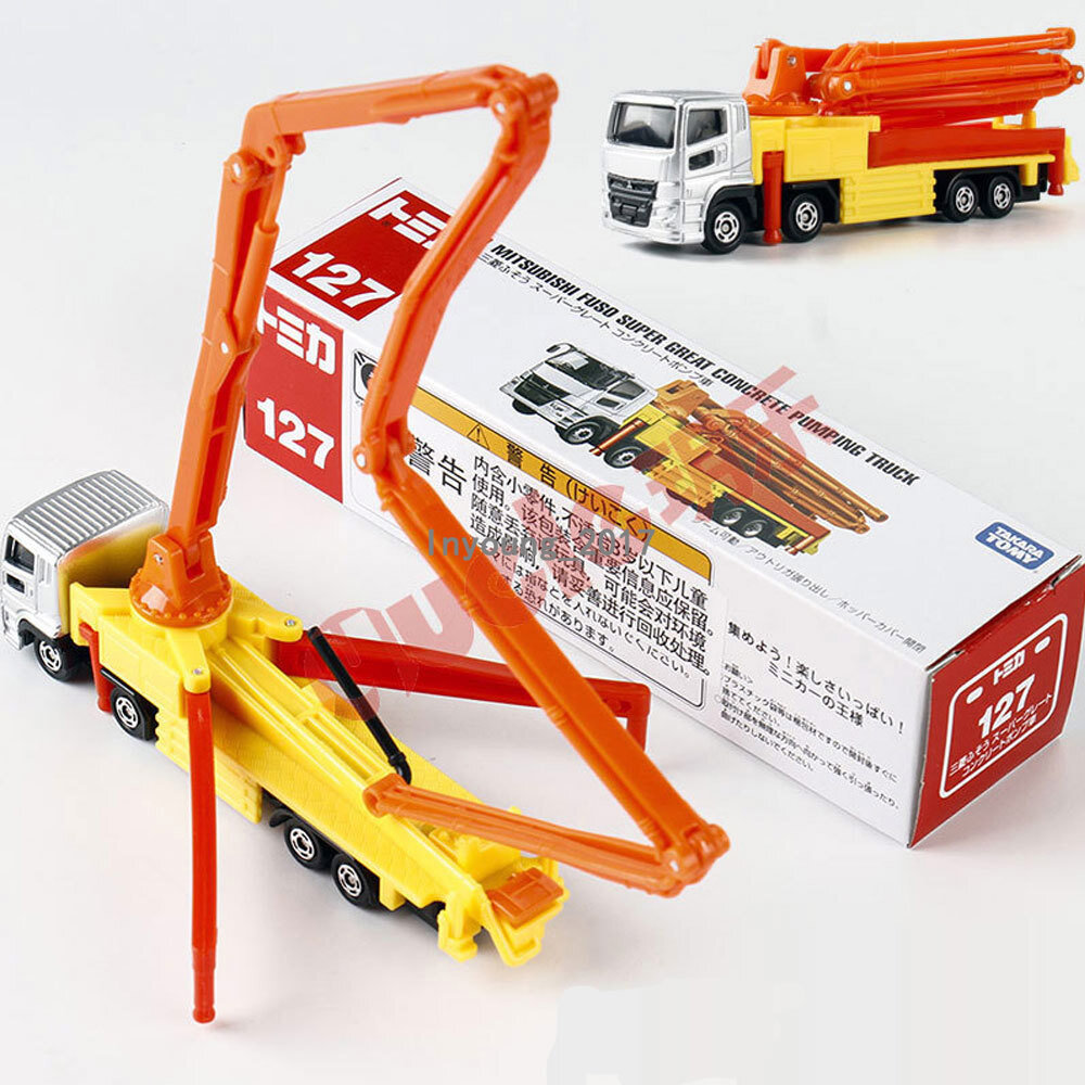 Concrete Pump Truck Toys for Boys Diecast Construction Vehicle Model Toy Car