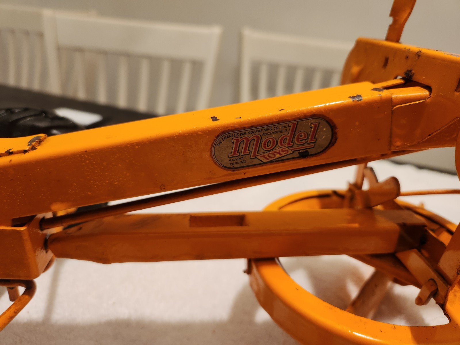 Vintage Adams Motor Grader 1950&rsquo;s Doepke Model Toy USA