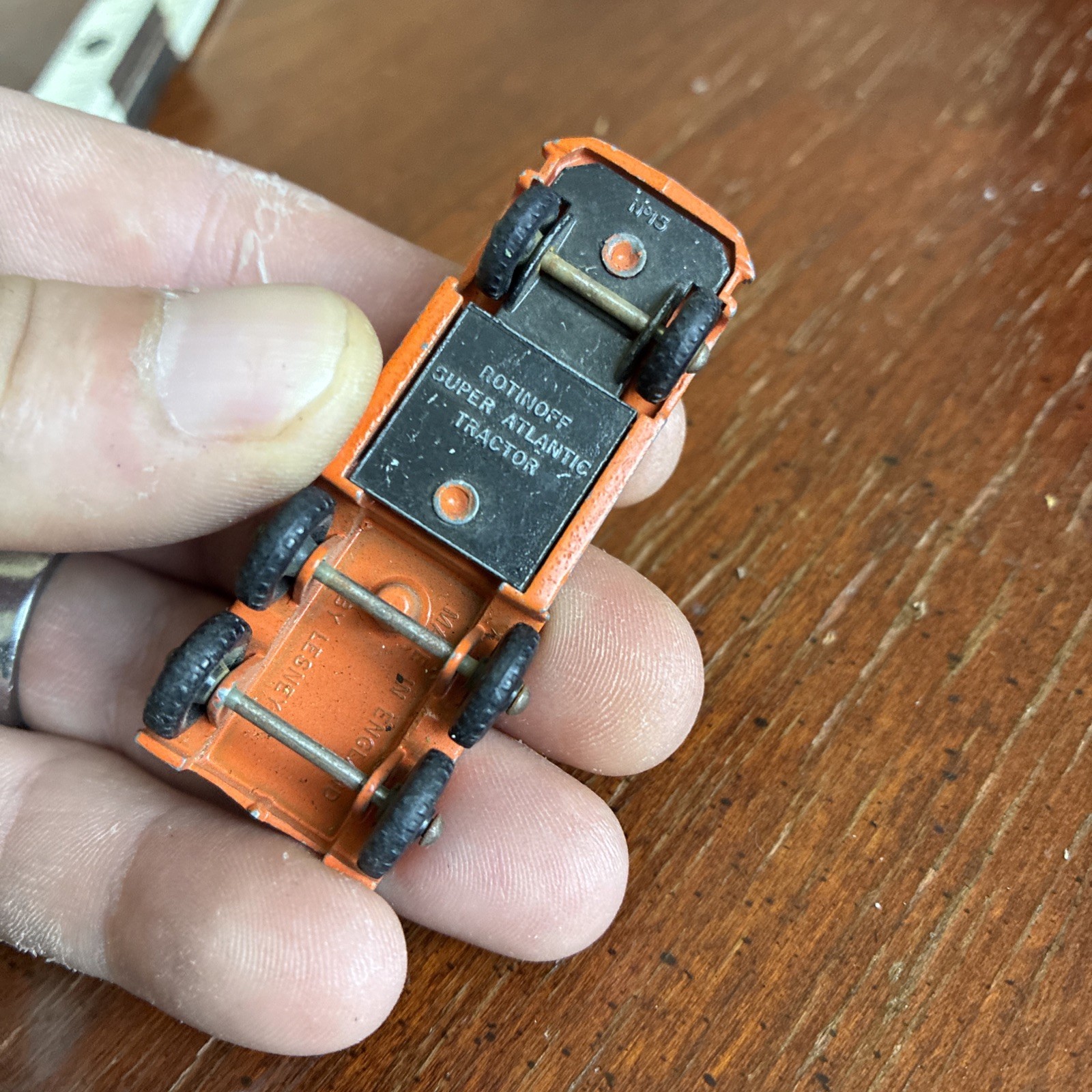 VTG Matchbox Lesney No.15- Rotinoff Super Atlantic Tractor NO HITCH