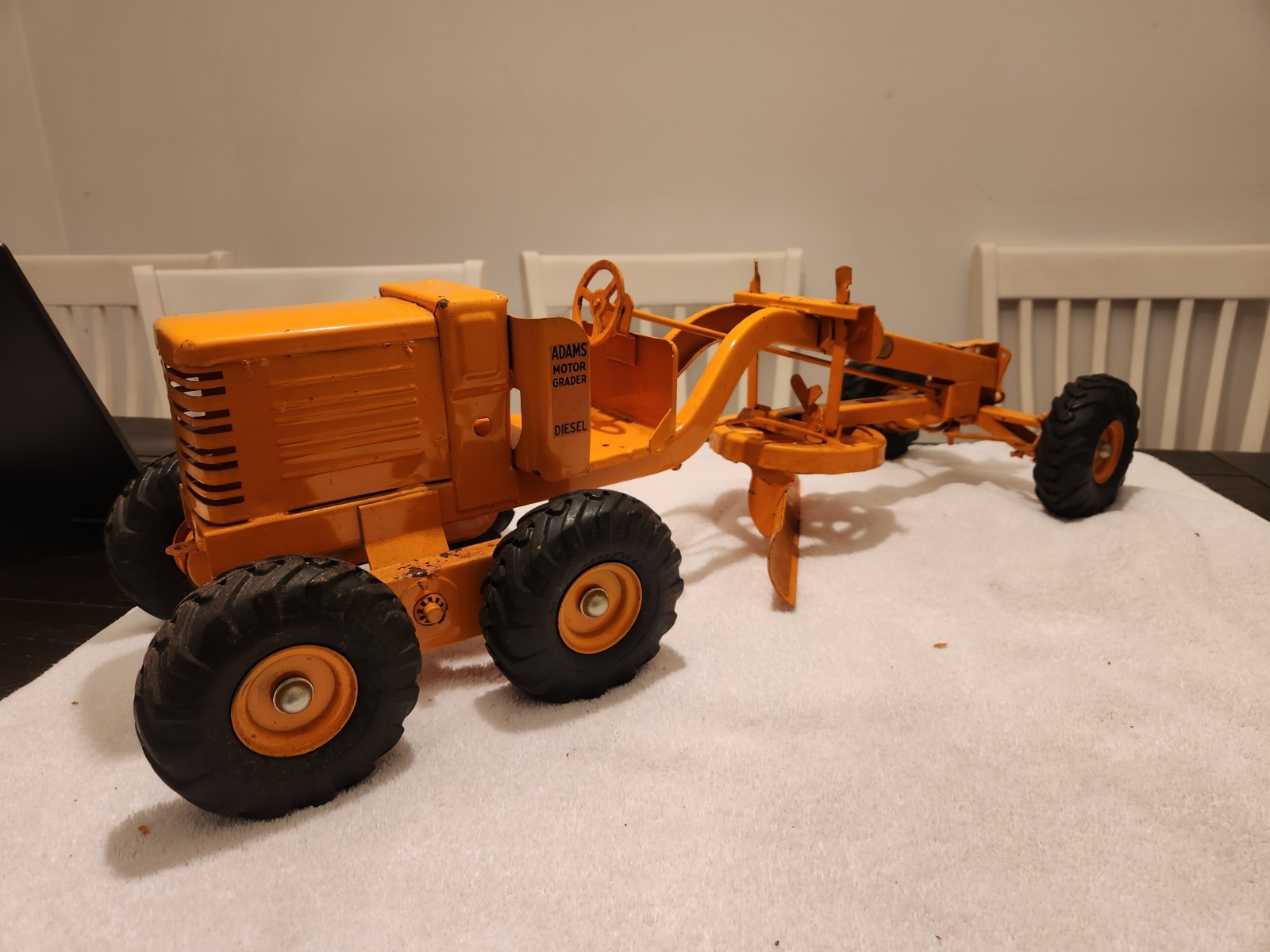 Vintage Adams Motor Grader 1950&rsquo;s Doepke Model Toy USA
