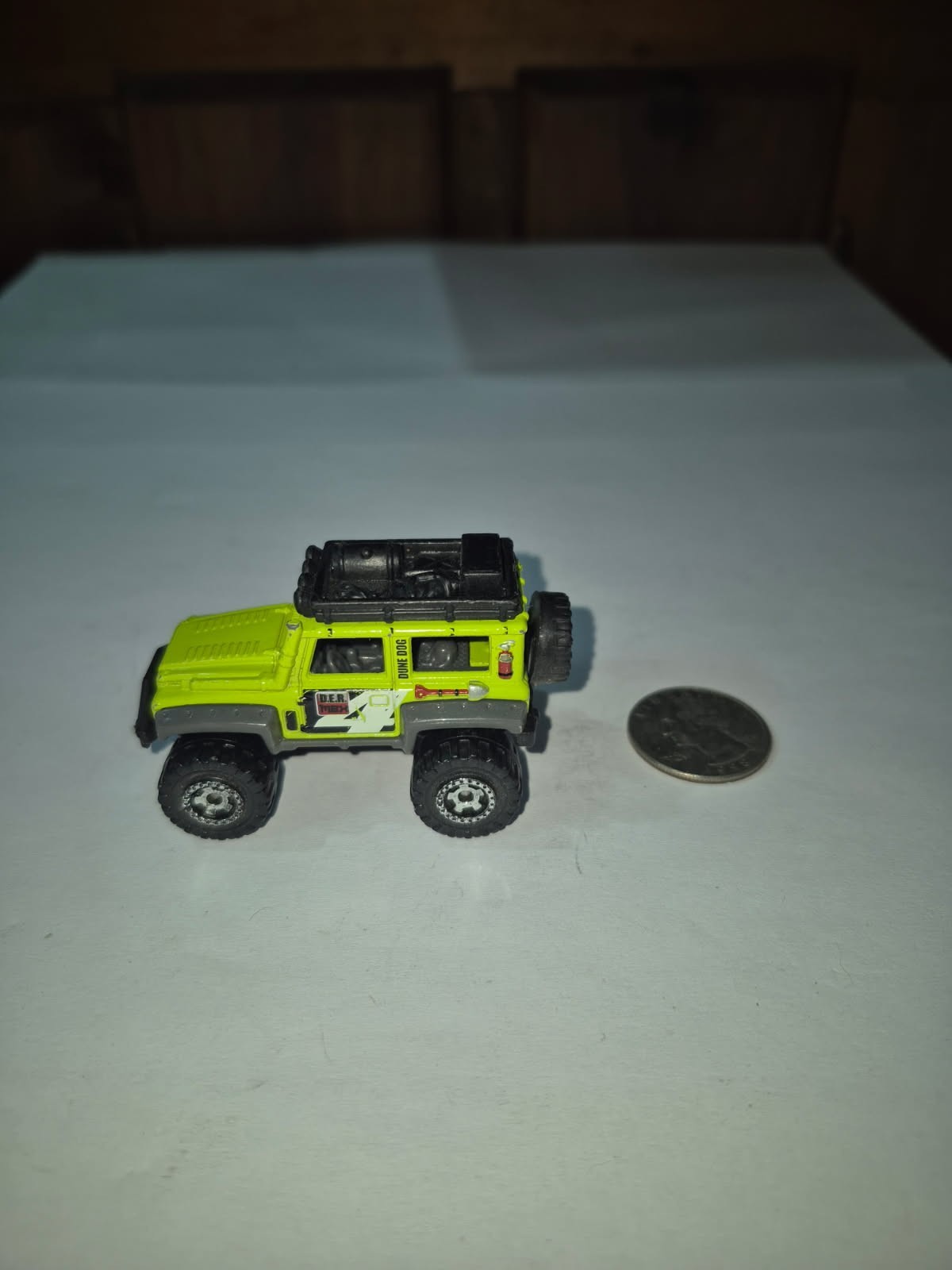 Matchbox Drill Digger BLUE YELLOW INC CONSTRUCTION TT13