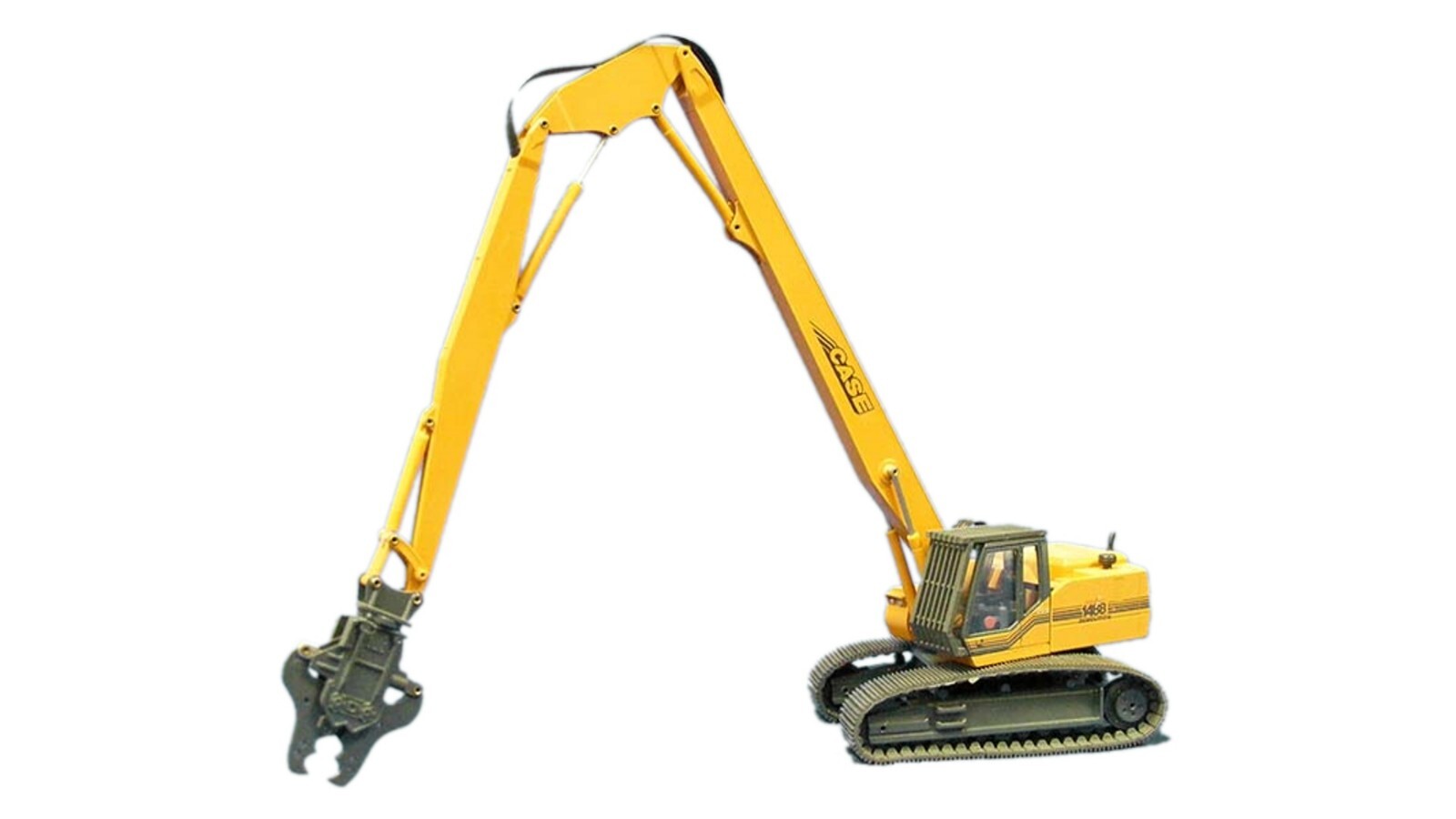 Conrad 2847 Case 1488LC w/Long Reach Demolition Boom and Claw 1/50 Die-cast MIB