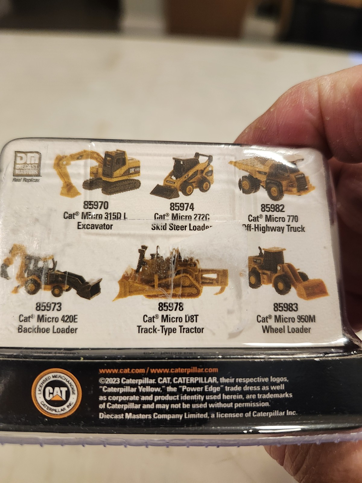 Caterpillar CAT Micro Constructors 420E Backhoe Loader #85973 ~ Sealed Package