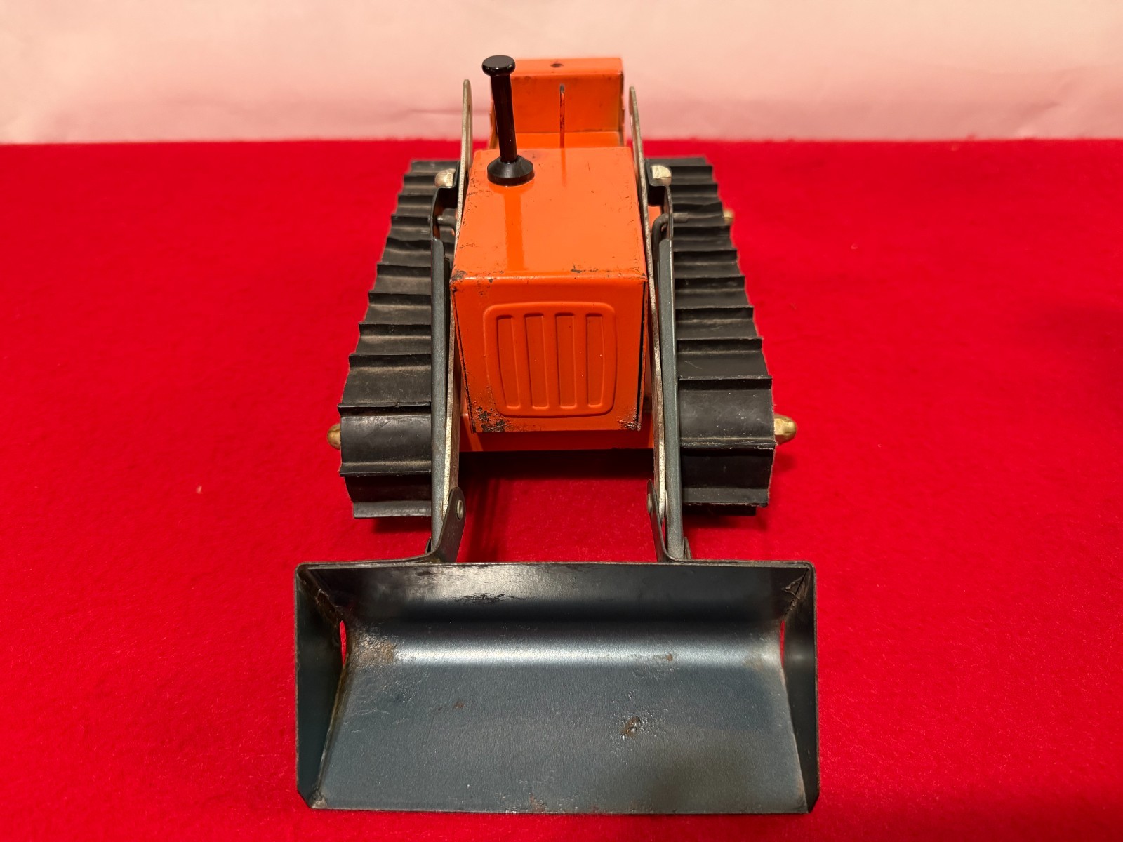RARE Vtg Structo 1960&rsquo;s Hi-Lift Bulldozer & Sandloader Pressed Steel Made in USA
