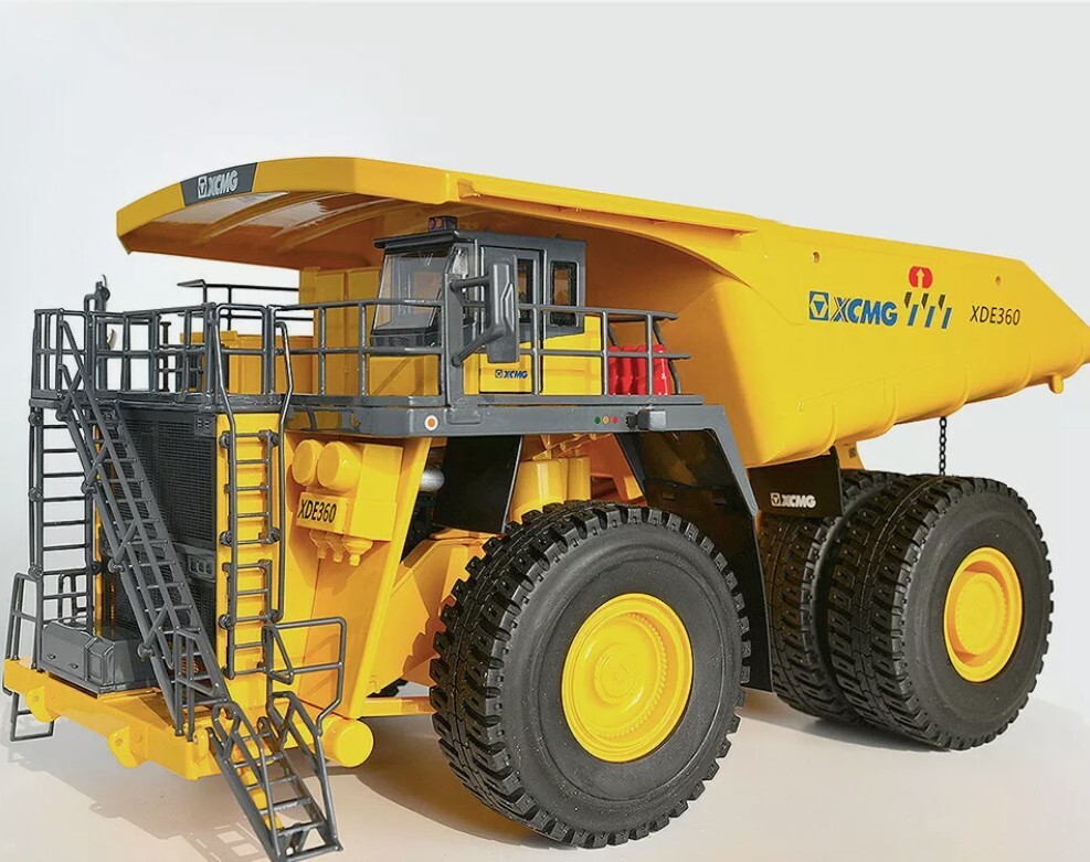XCMG XDE360 Mining Dump Truck – China 1:50 Scale Diecast Model New