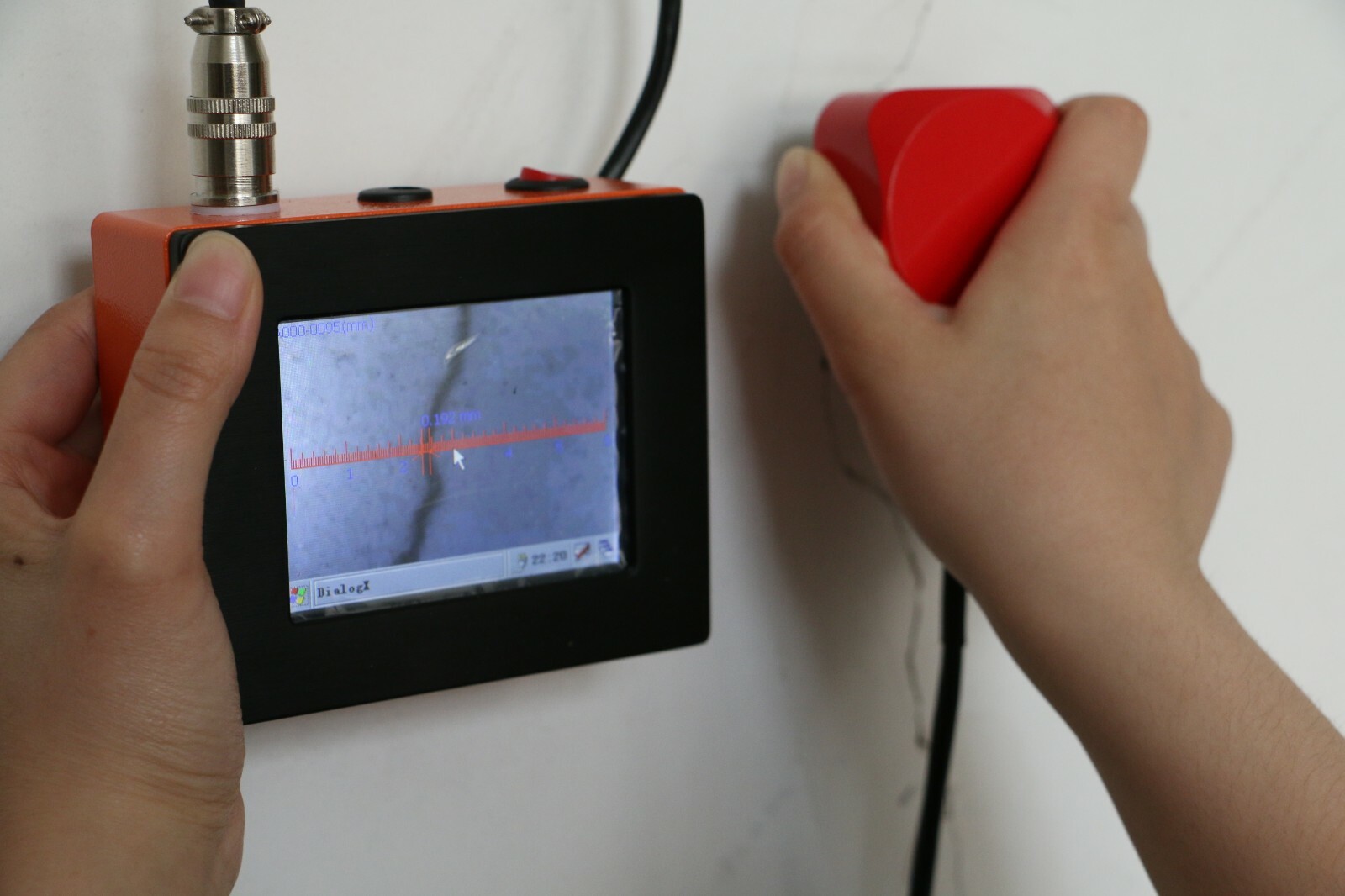 Crack Width Gauge Test Concrete for Bridge Tunnel Building Metal Surface Test