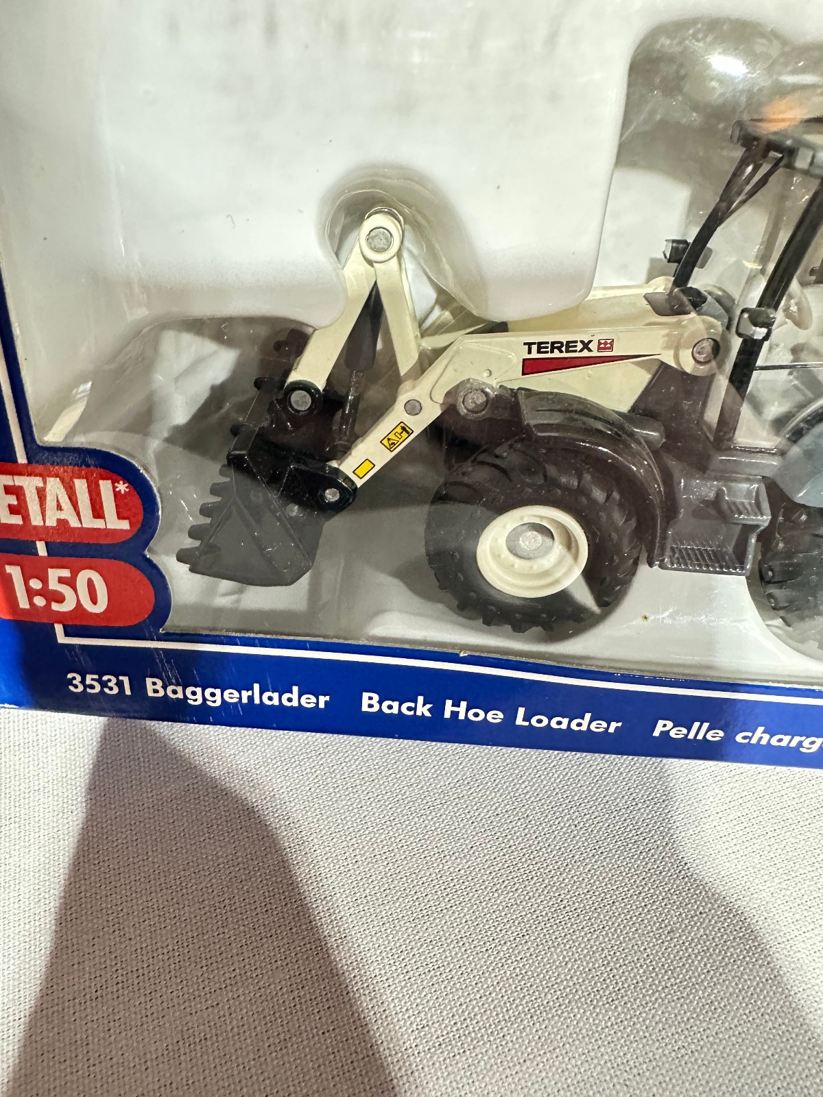 Terex Backhoe/Loader By Siku 1/50th Scale