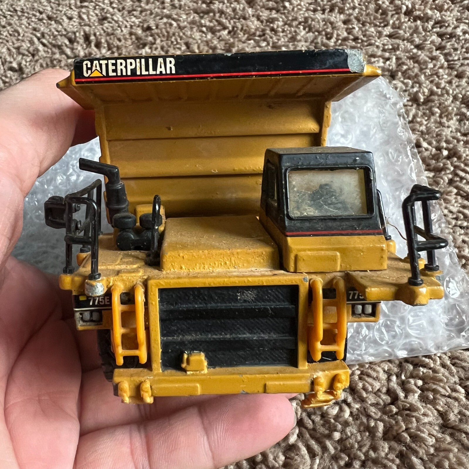Vintage Collector Norscot Diecast Caterpillar 775E Offroad Mining Dump Truck 6”