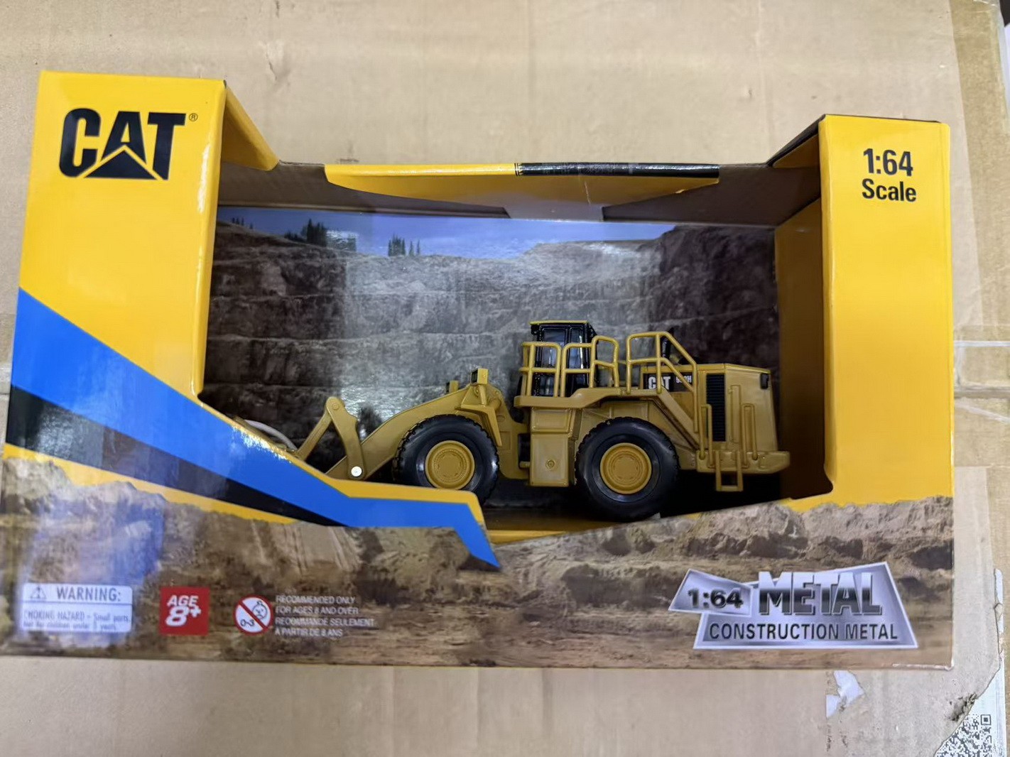 DM 1/64 Cat 988H Wheel Loader Diecast Model Collection Toy Gift #84654